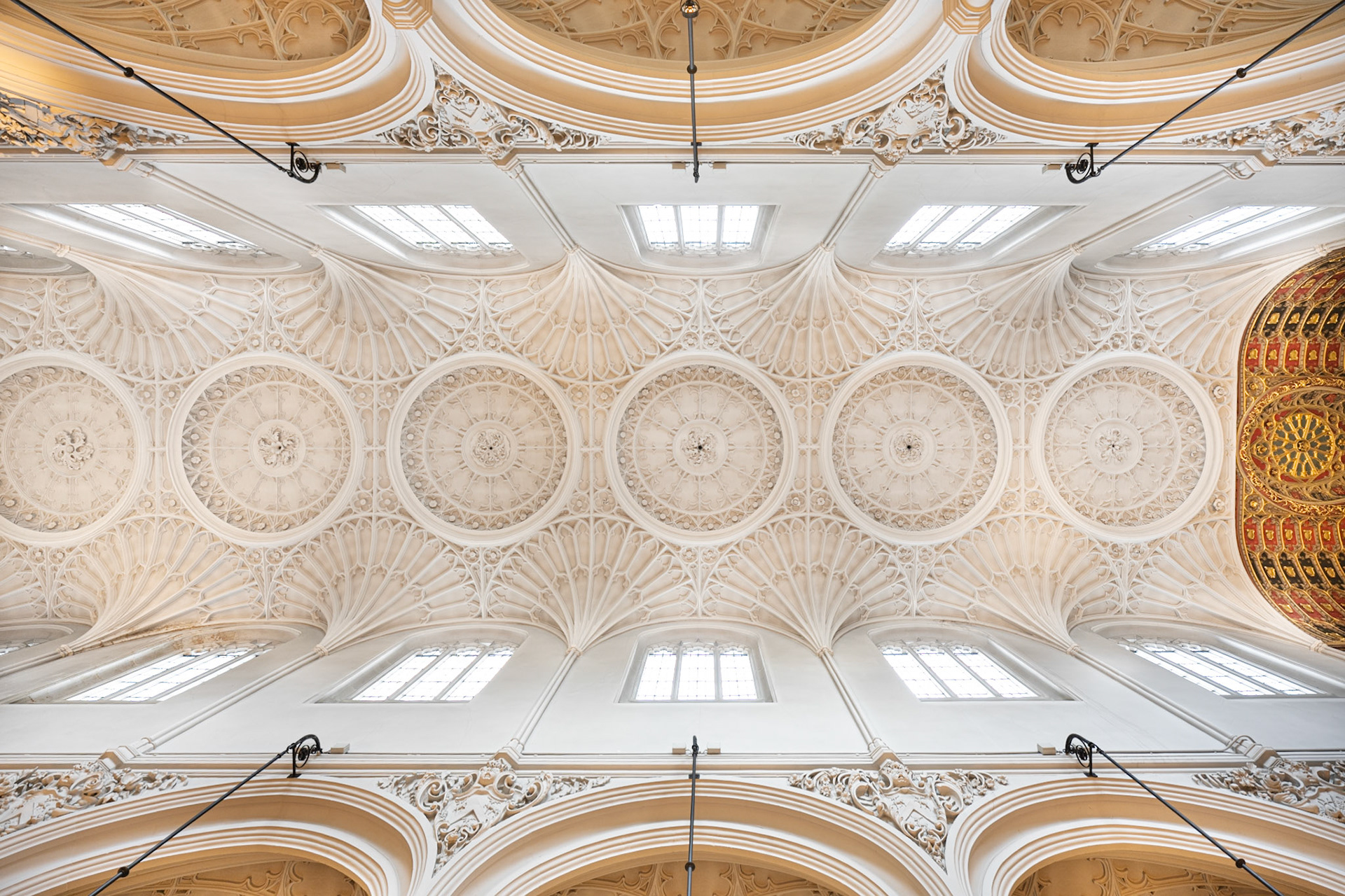plaster fan vaulting