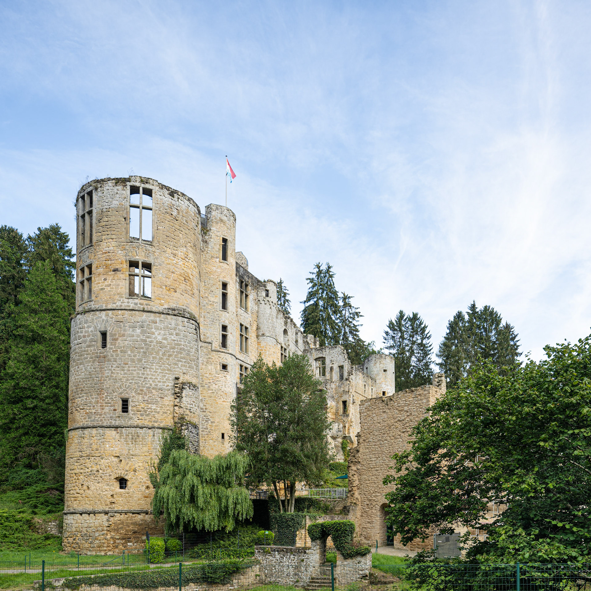 14th century round tower
