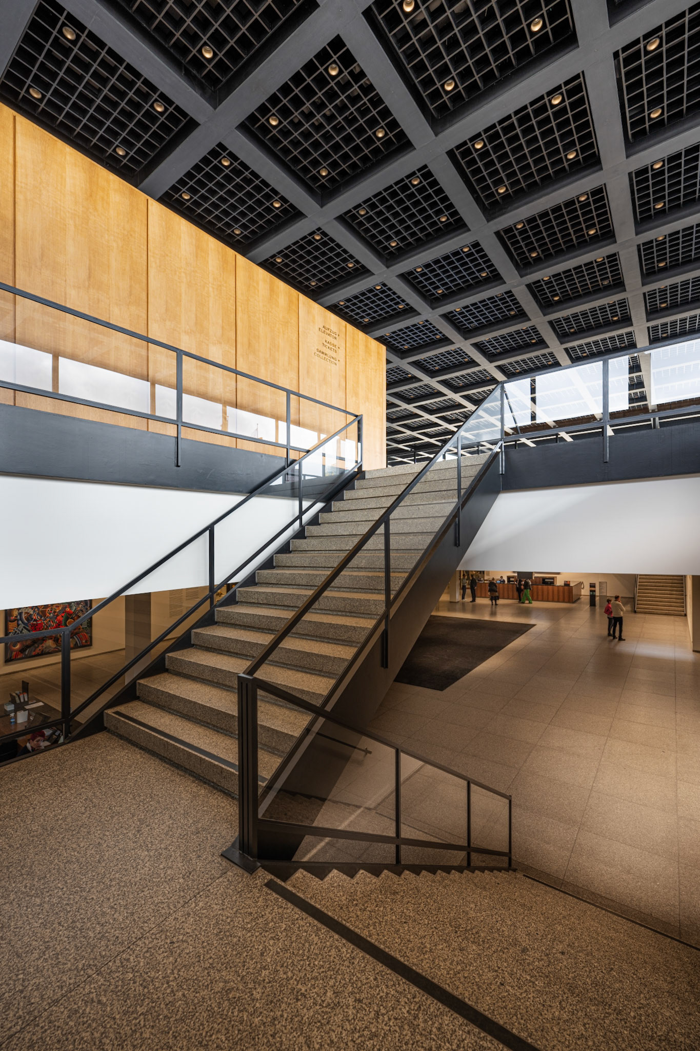 Neue Nationalgalerie - staircase
