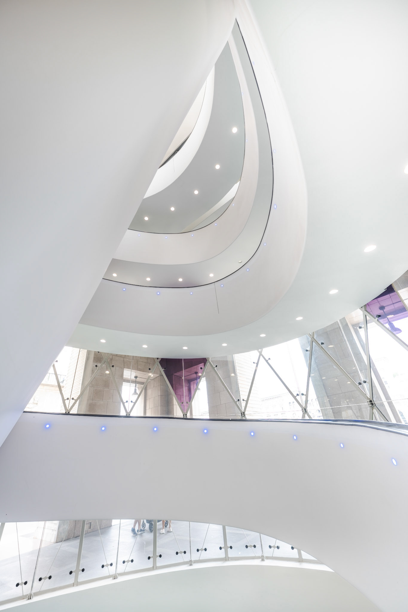 Museo del Novecento staircase