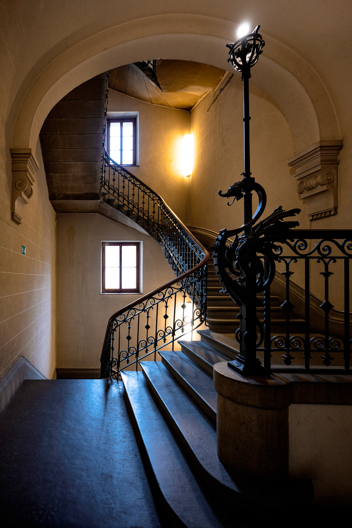 Palais de Rumine staircase