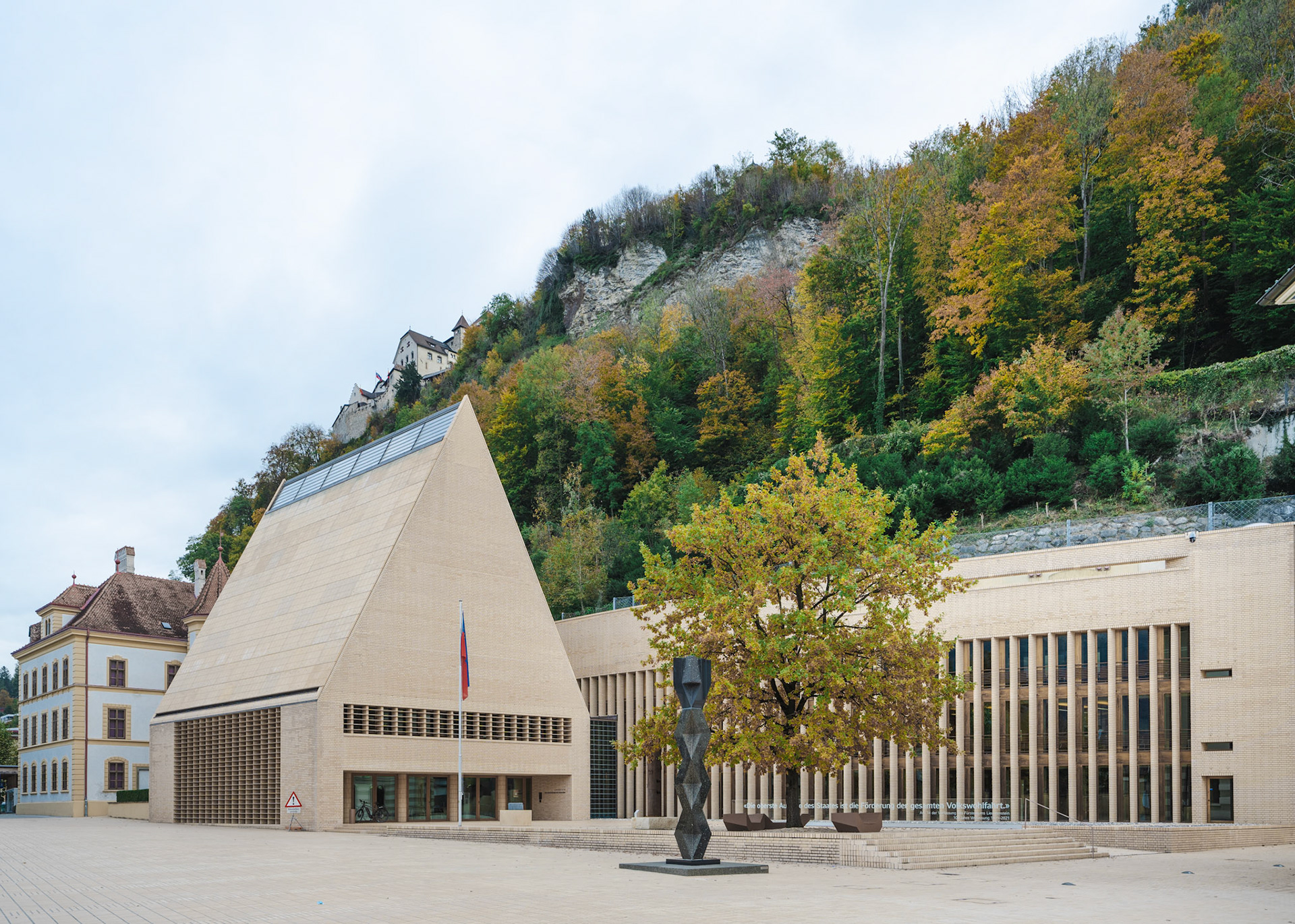 Landtag, Vaduz - exterior