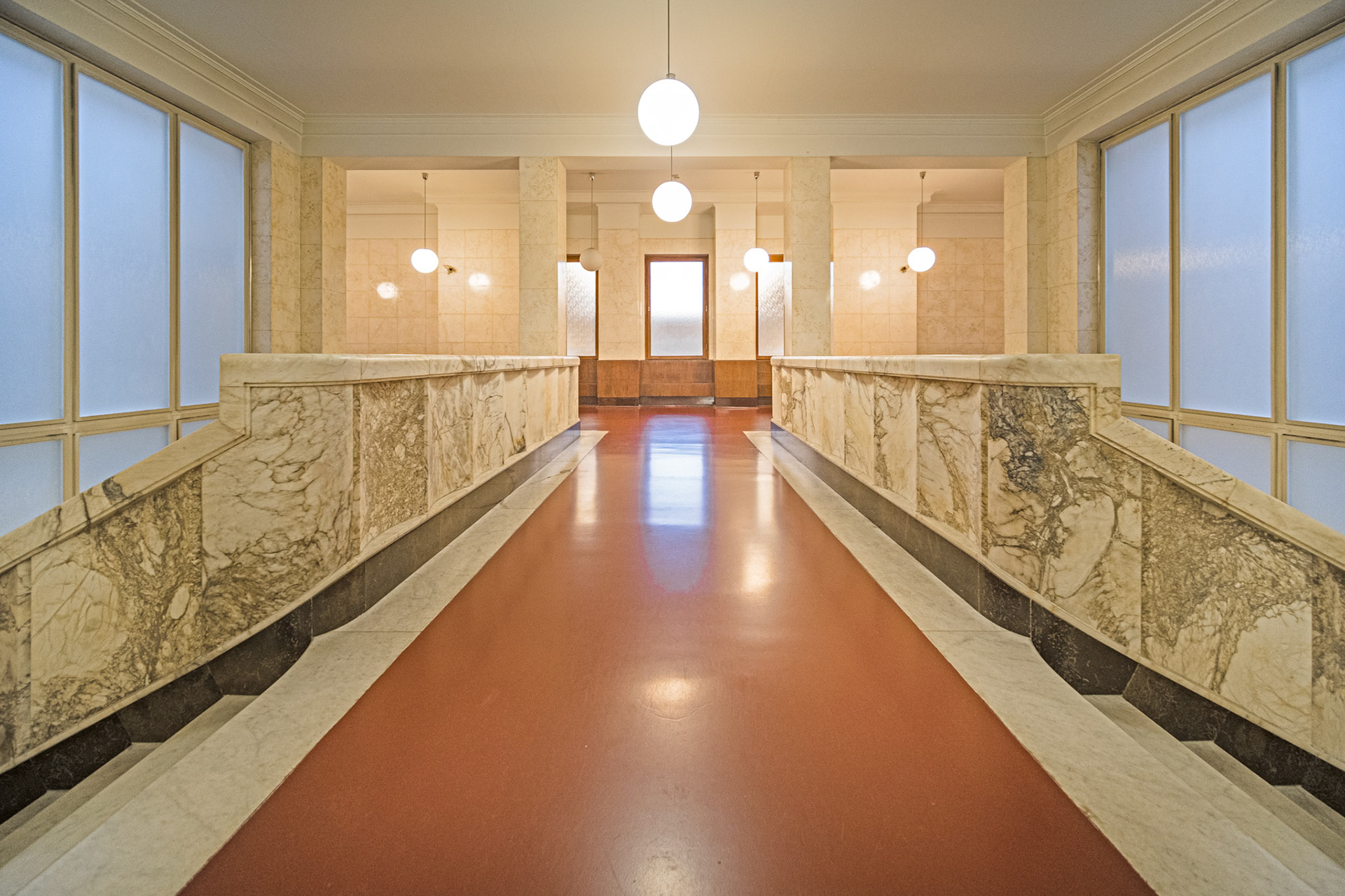 Biblioteka Jagiellońska - staircase