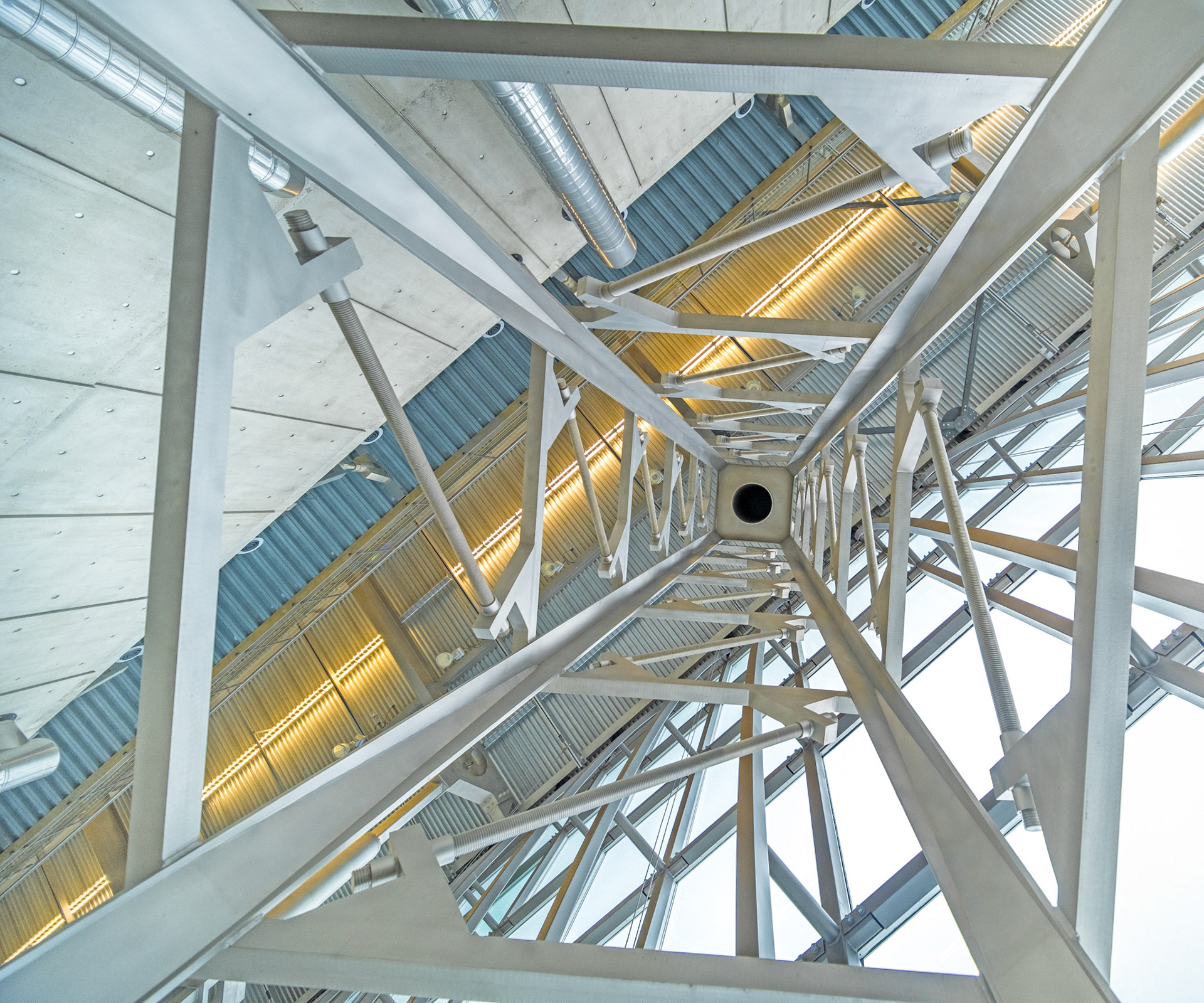 Library and Archives Canada Preservation Centre - ceiling