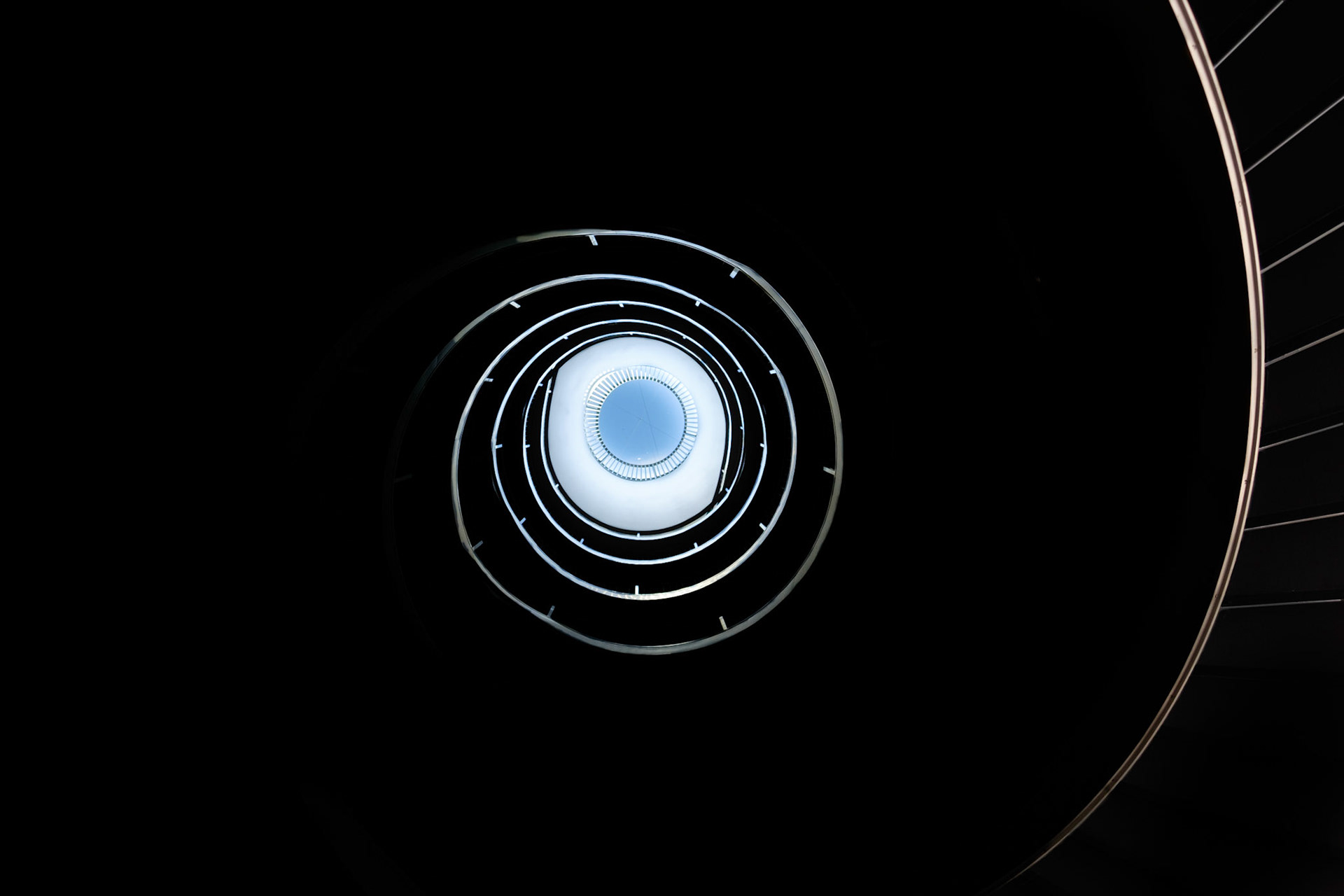 Nestlé headquarter, Vevey - spiral staircase