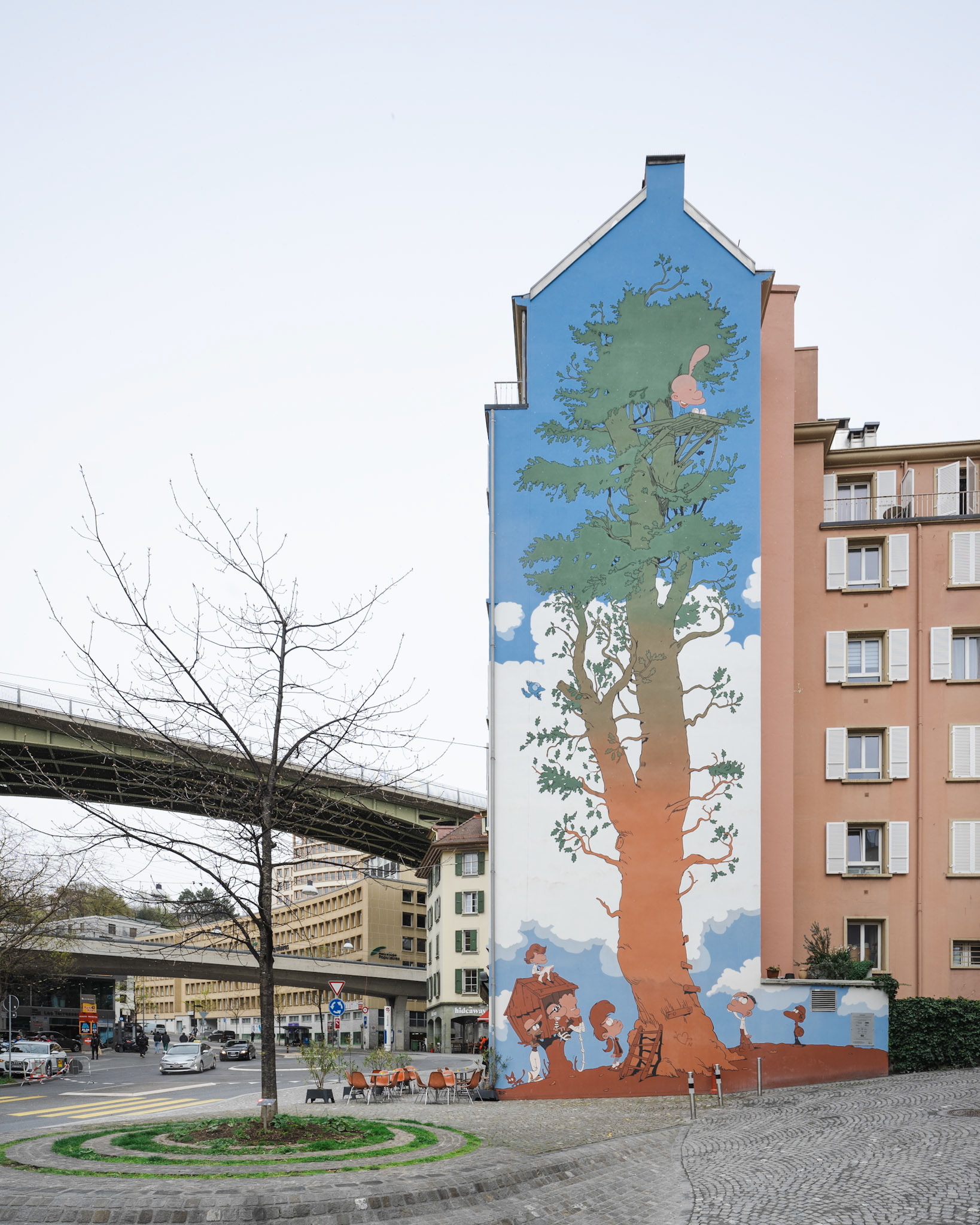 Titeuf mural Lausanne