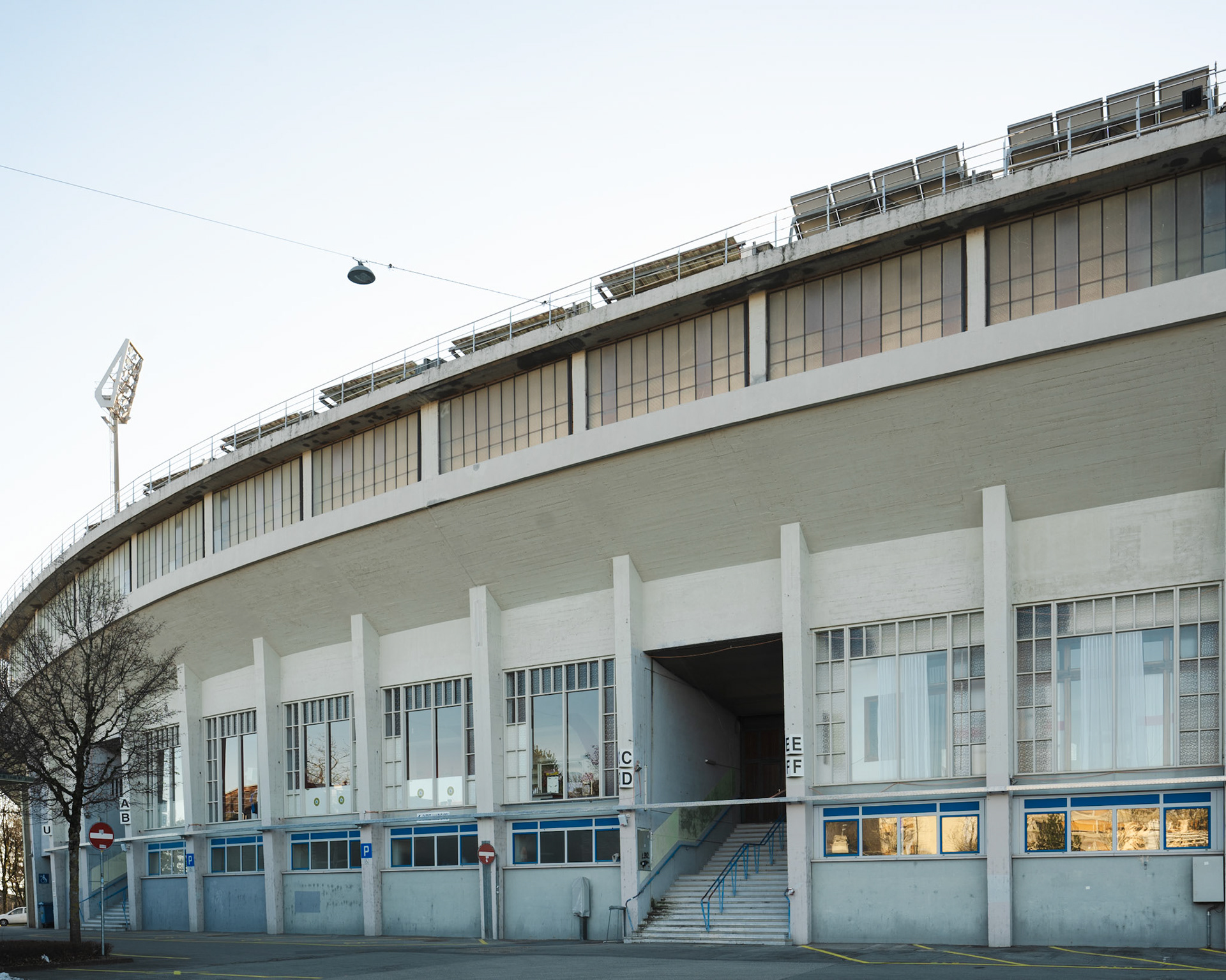 Architecture of Stade Olympique de la Pontaise