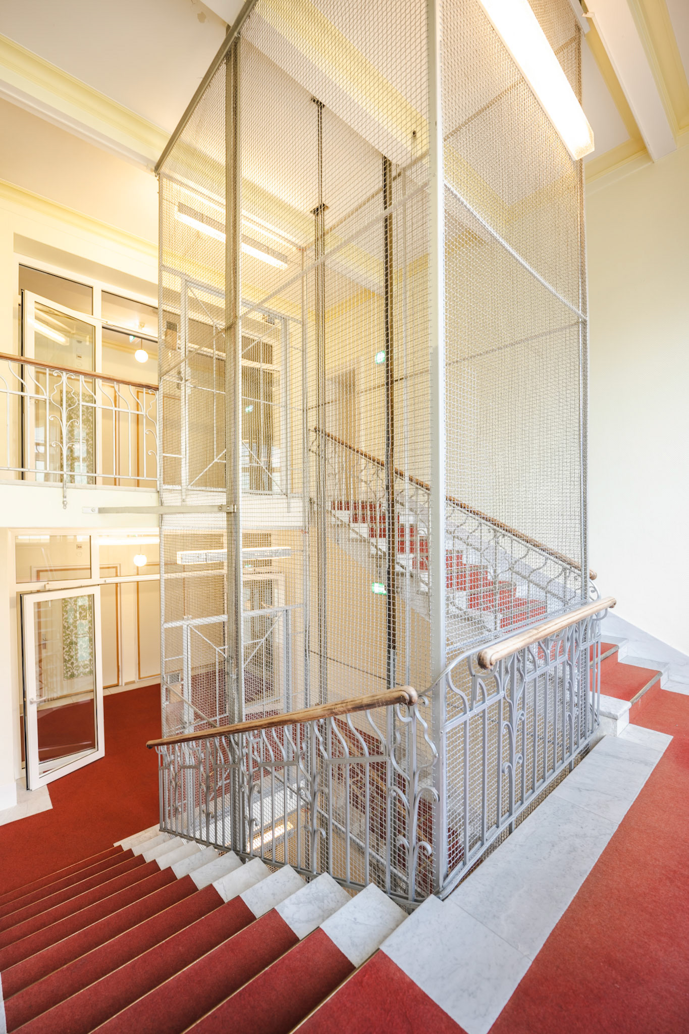 Berghotel Schatzalp stairs