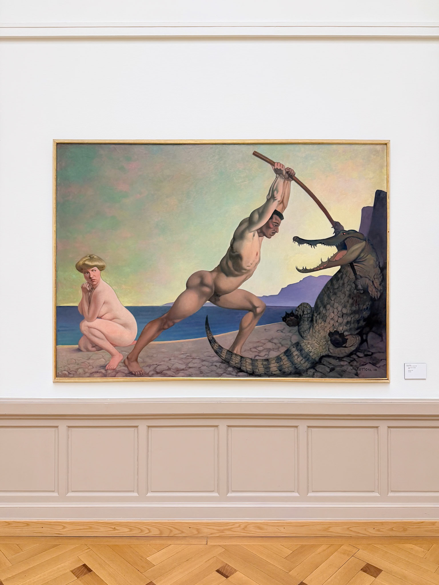 Persée tuant le dragon, Felix Vallotton (1910)