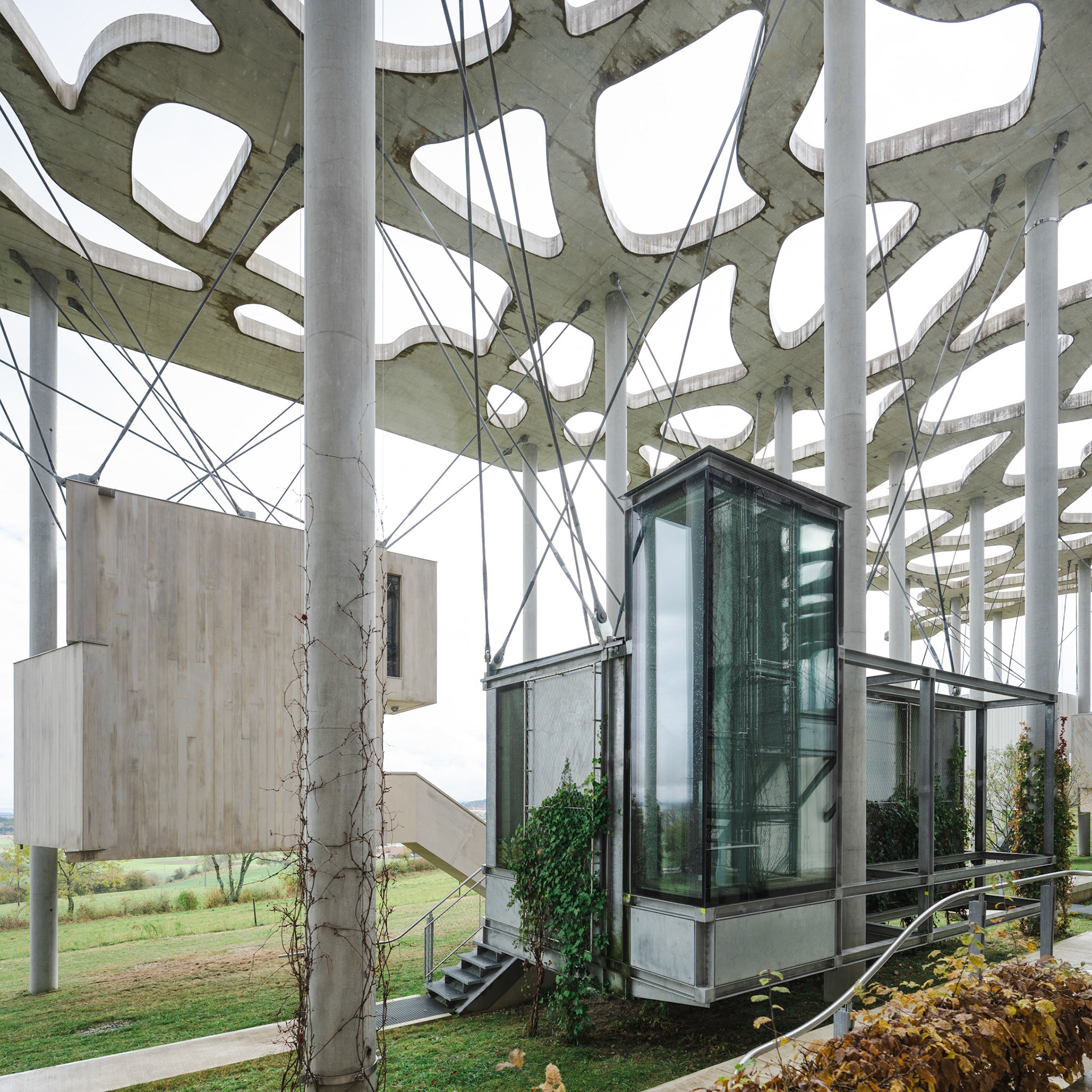Fondation Jan Michalski - writers residence cabin designed by Mangeat/Wahlen