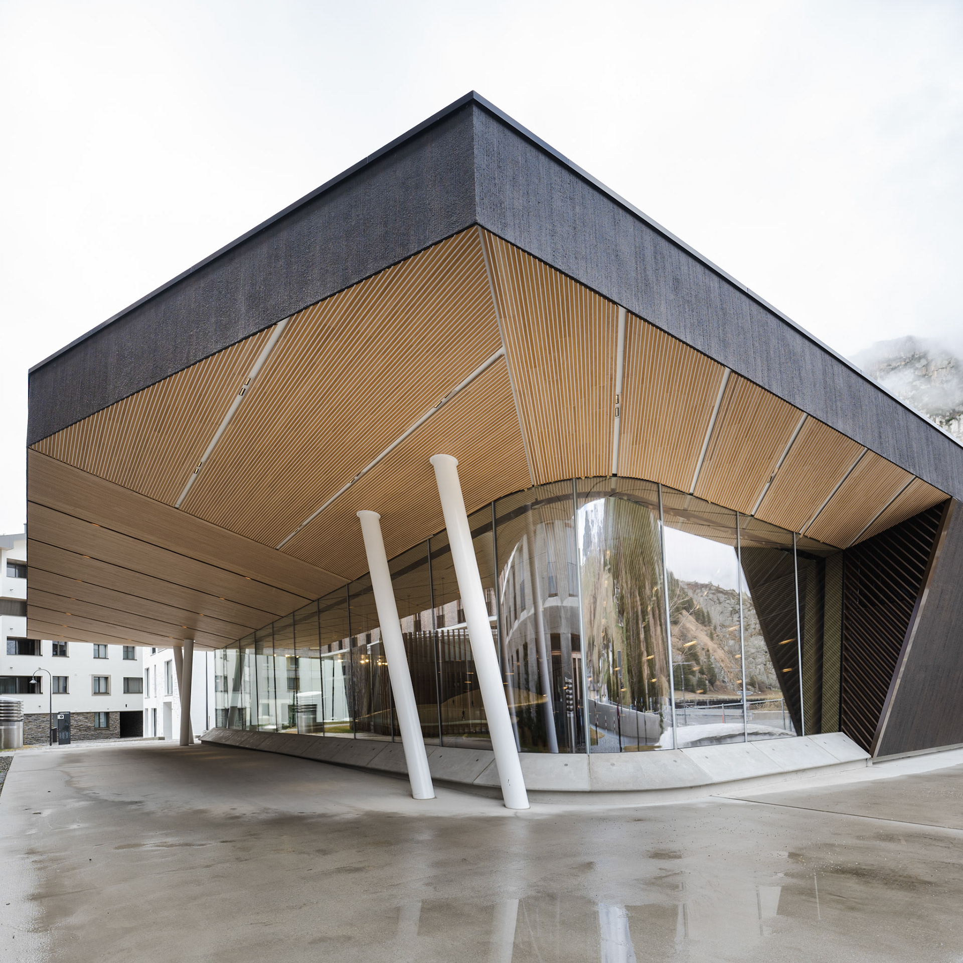 Andermatt Concert Hall - entrance