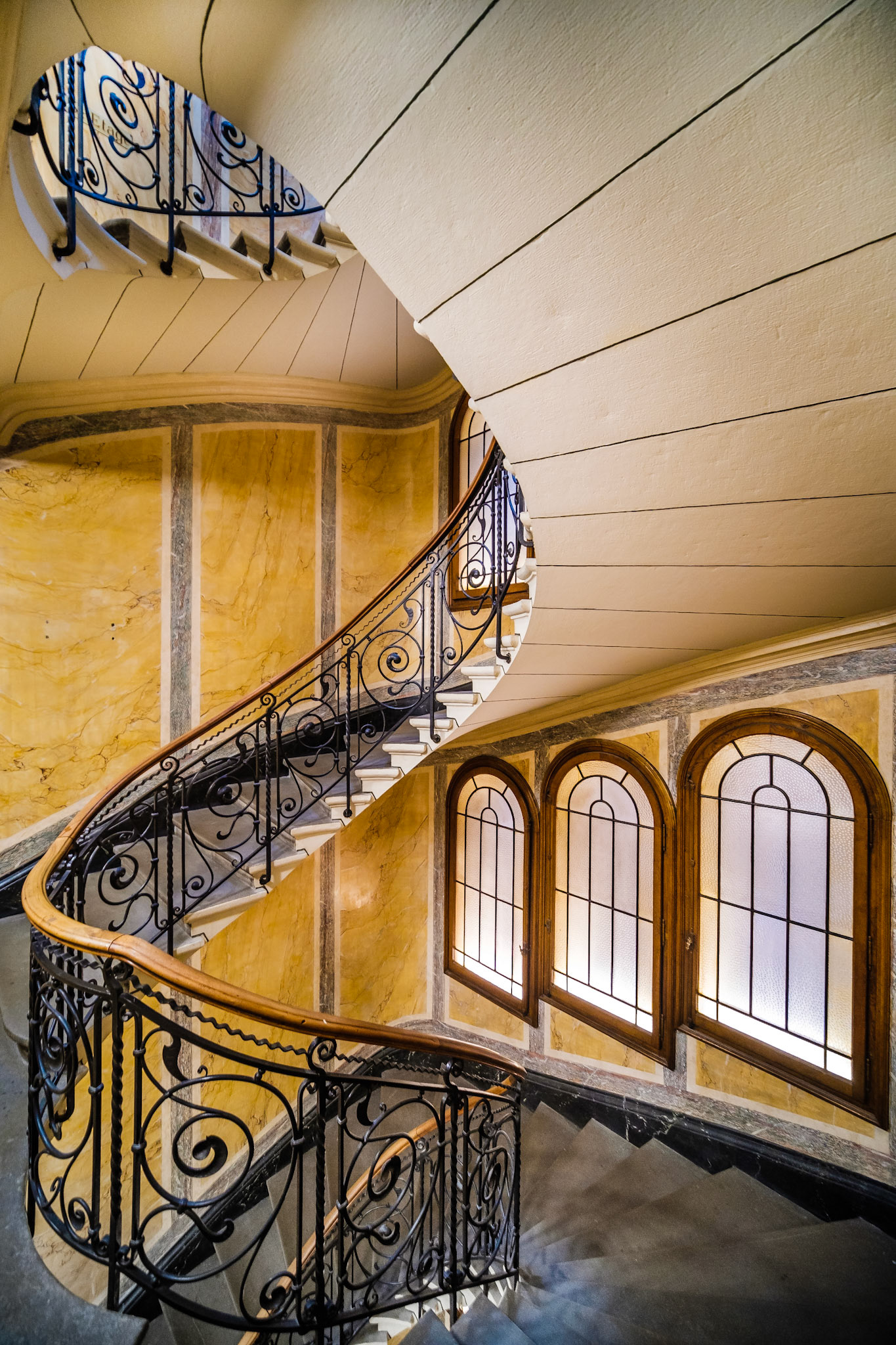 Maison Mercier - staircase