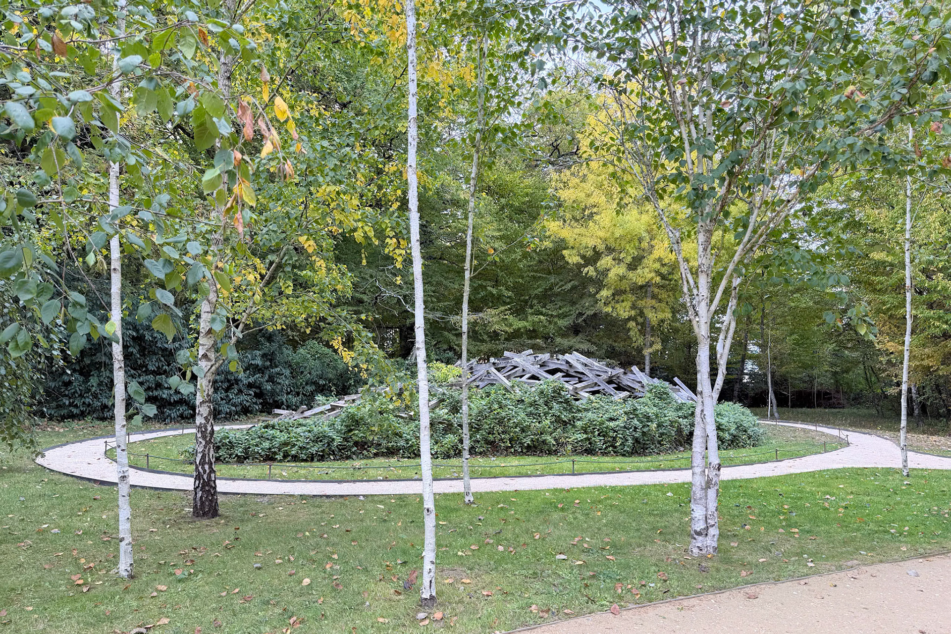 Jardin des nuées qui s’attardent (Garden of Lingering Clouds) by Wang Shu