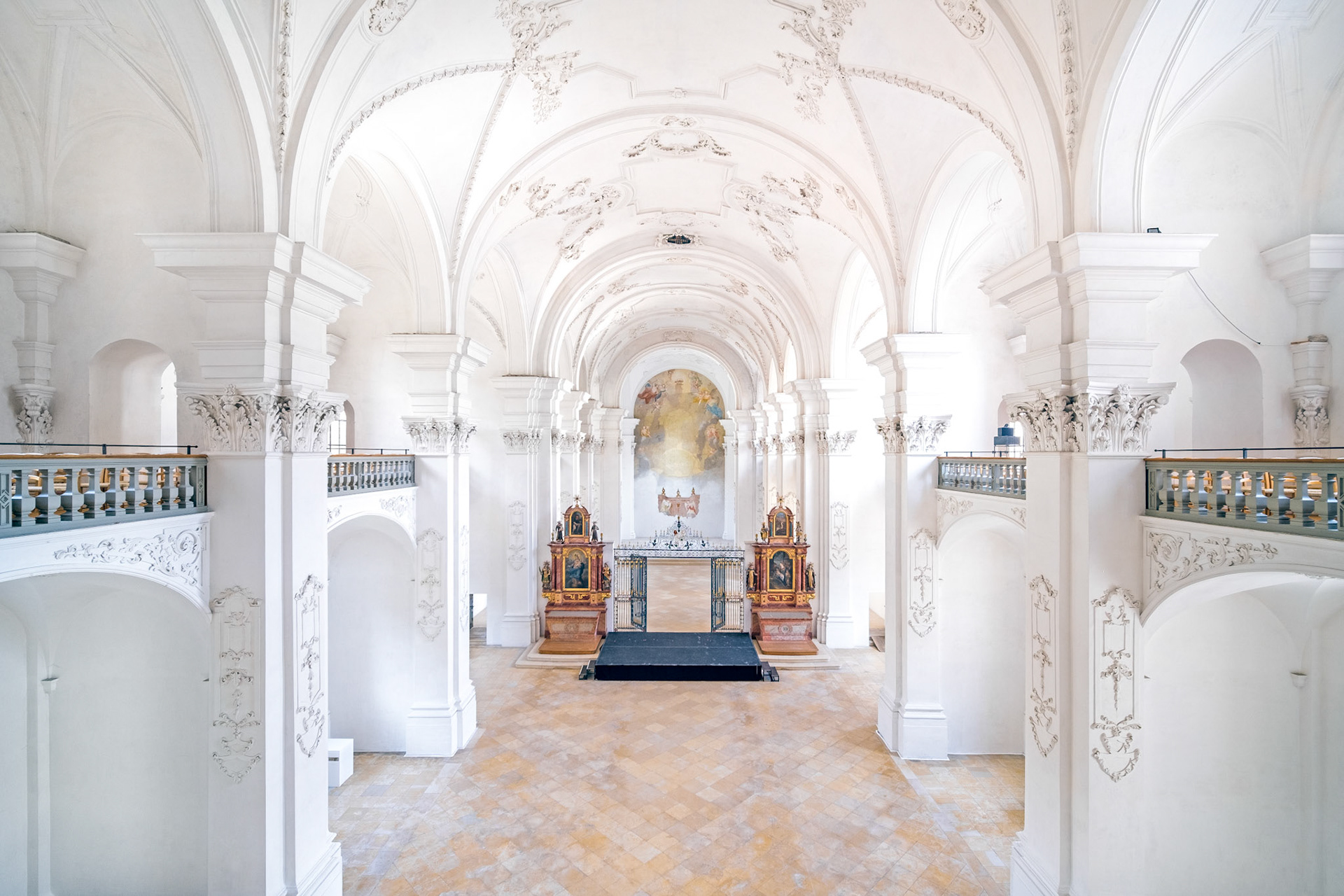 Abbatiale de Bellelay - nave