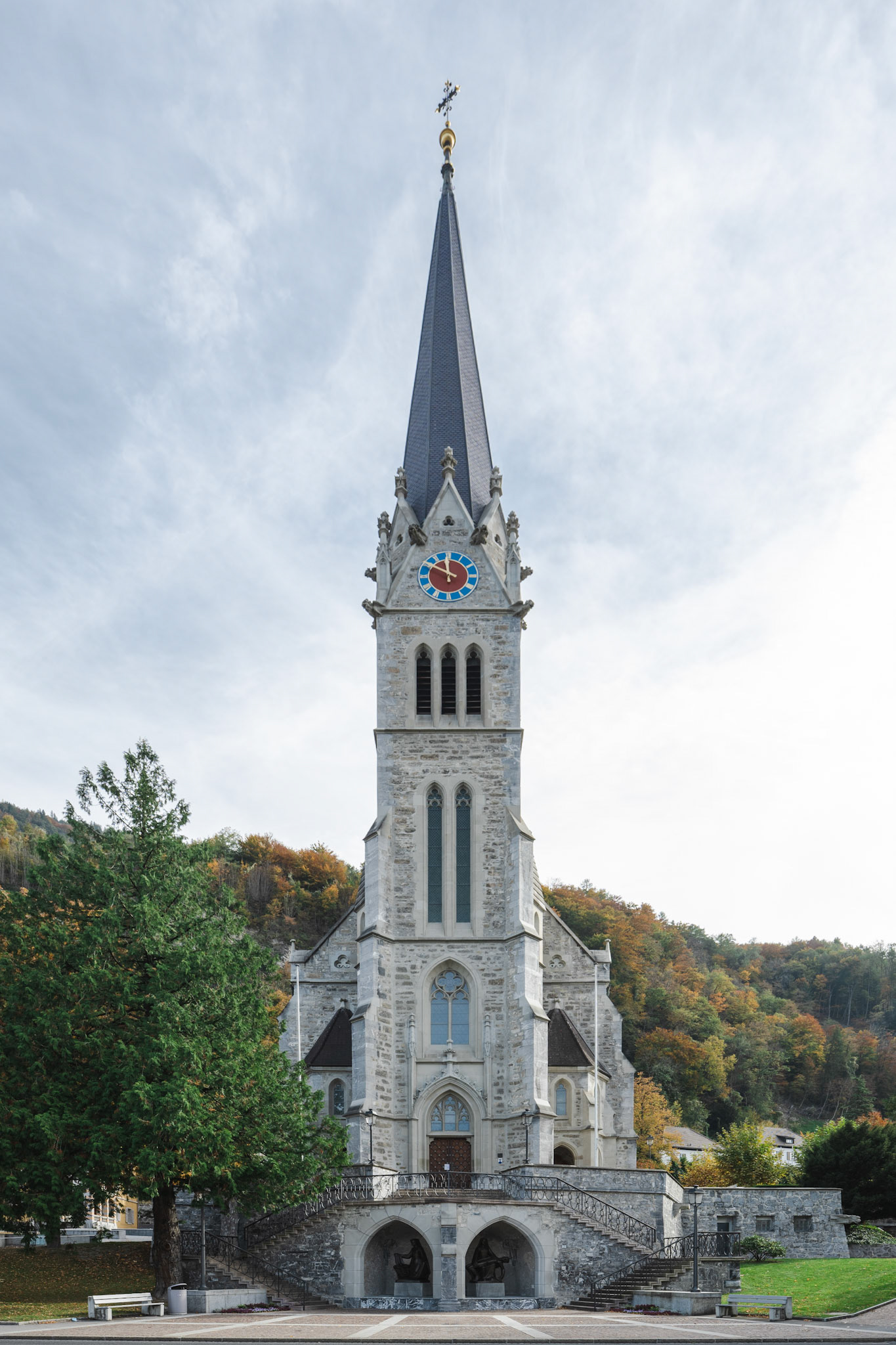 St. Florinskirche, Vaduz - exterior