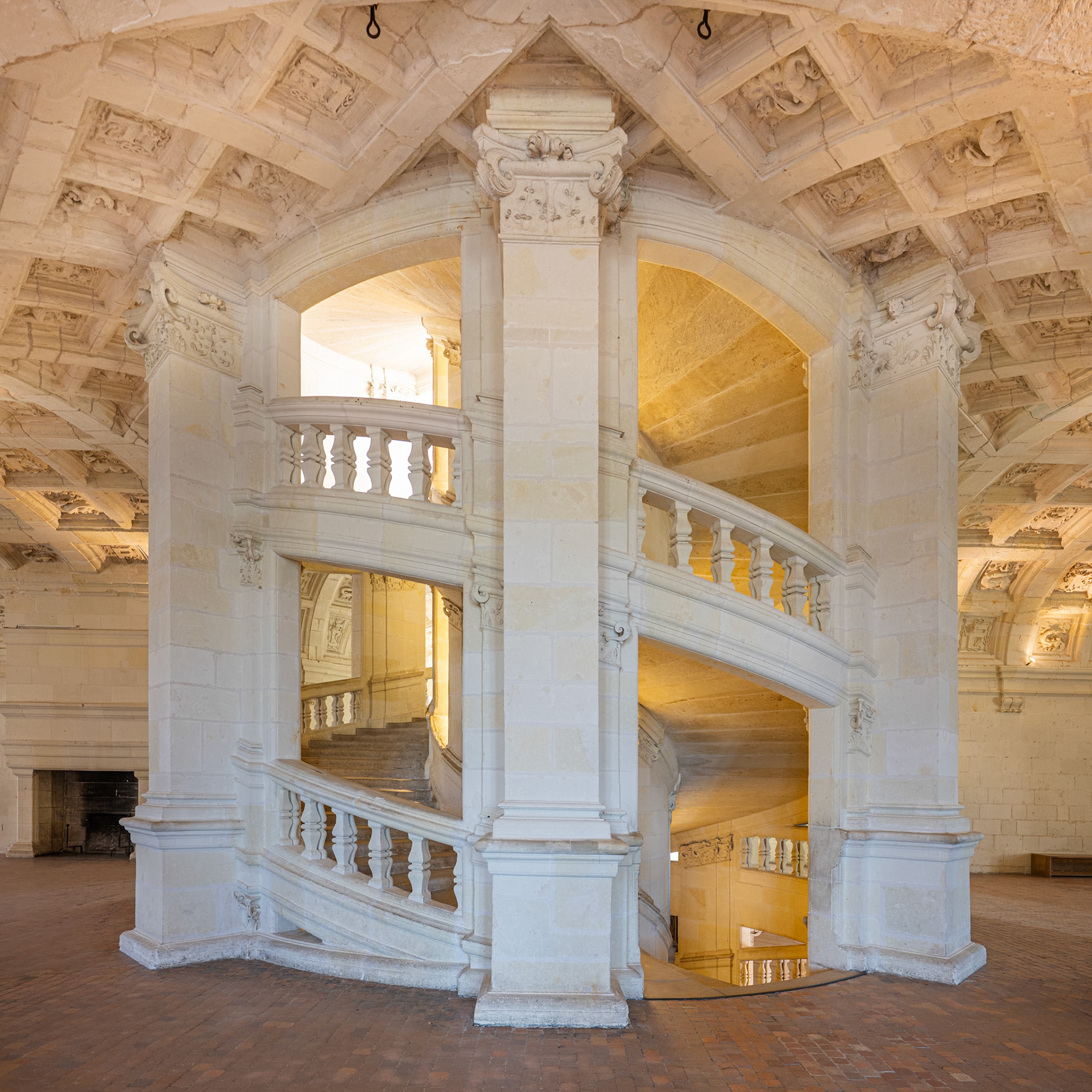 double-helix staircase