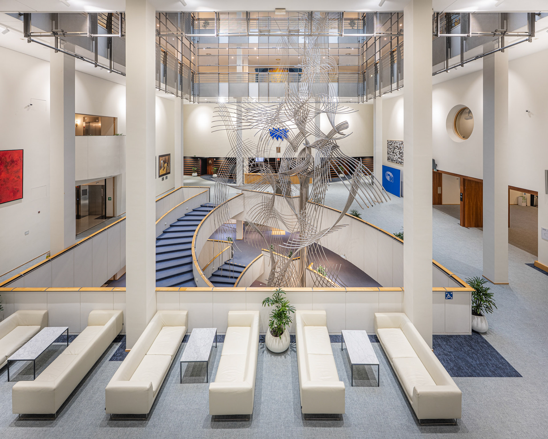 Paul-Henri Spaak Building - atrium