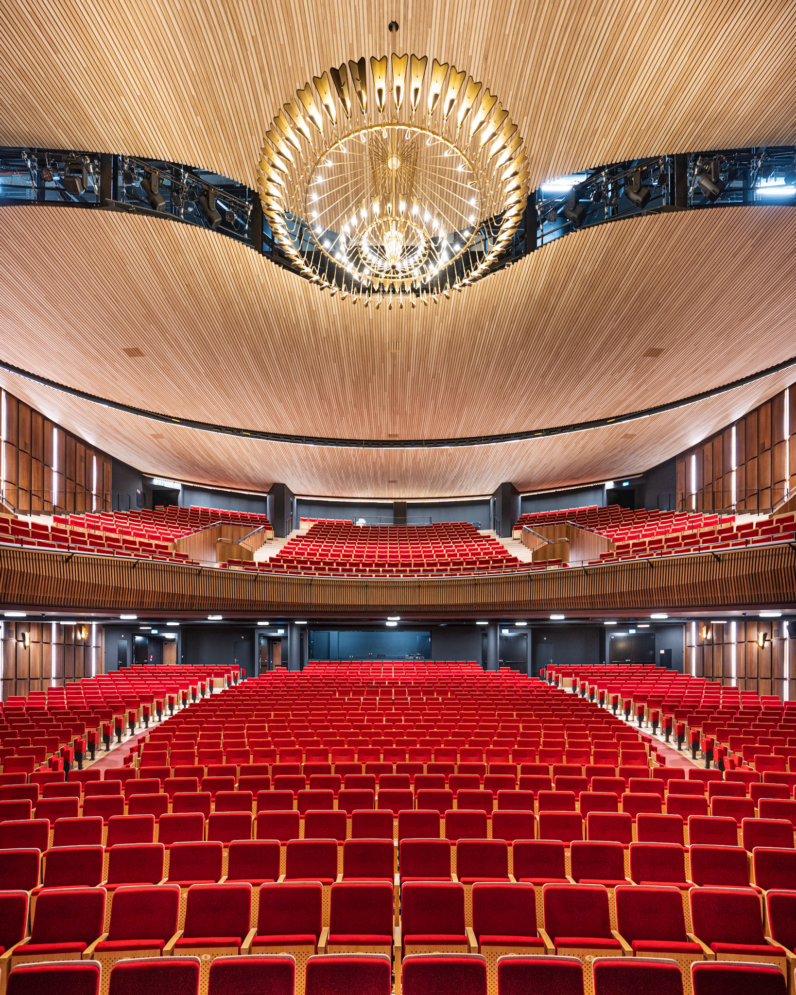 Théâtre de Beaulieu - view from the stage