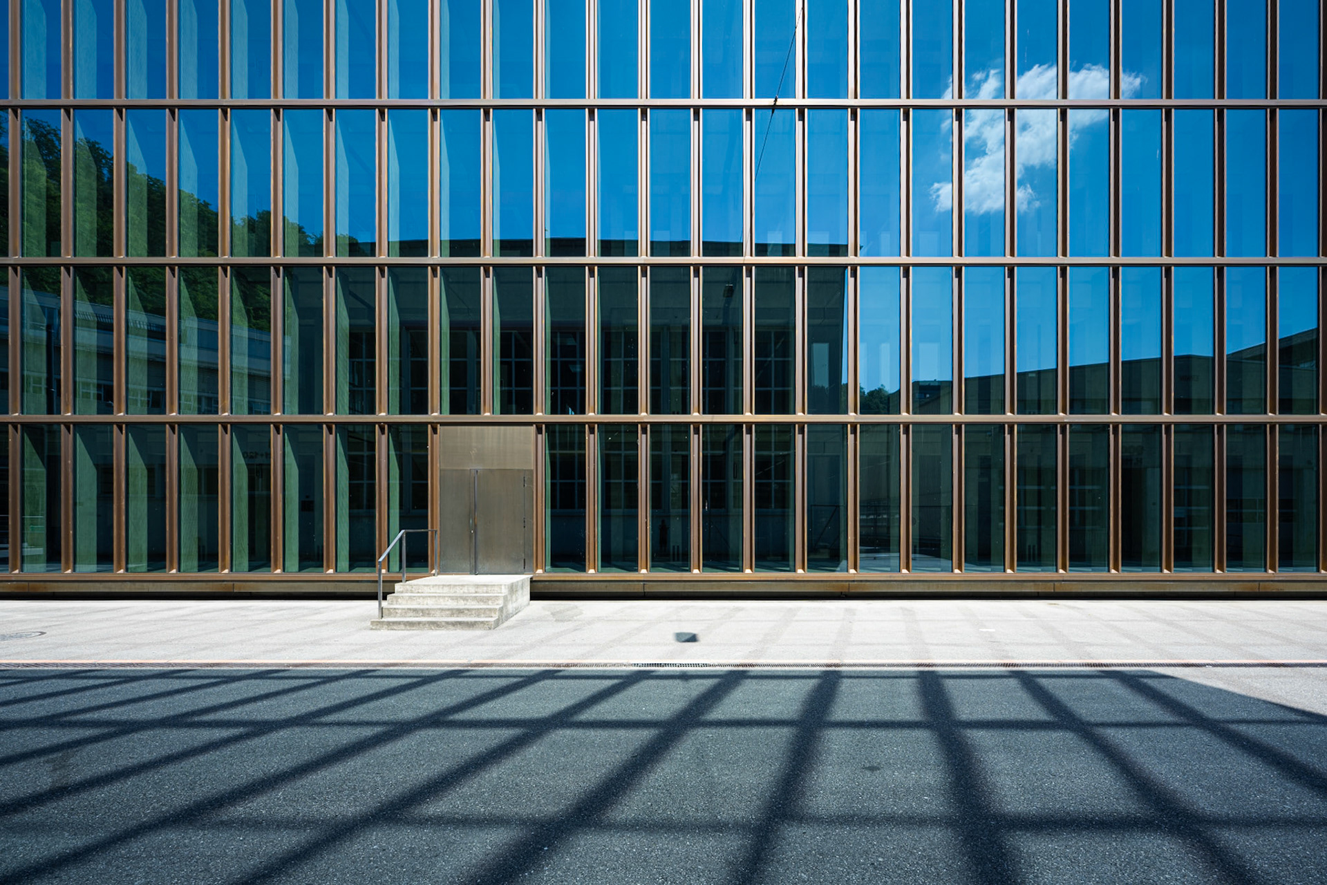 facade and shadows