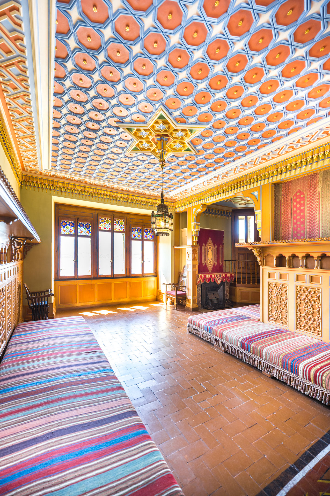 Schloss Oberhofen - oriental smoking room