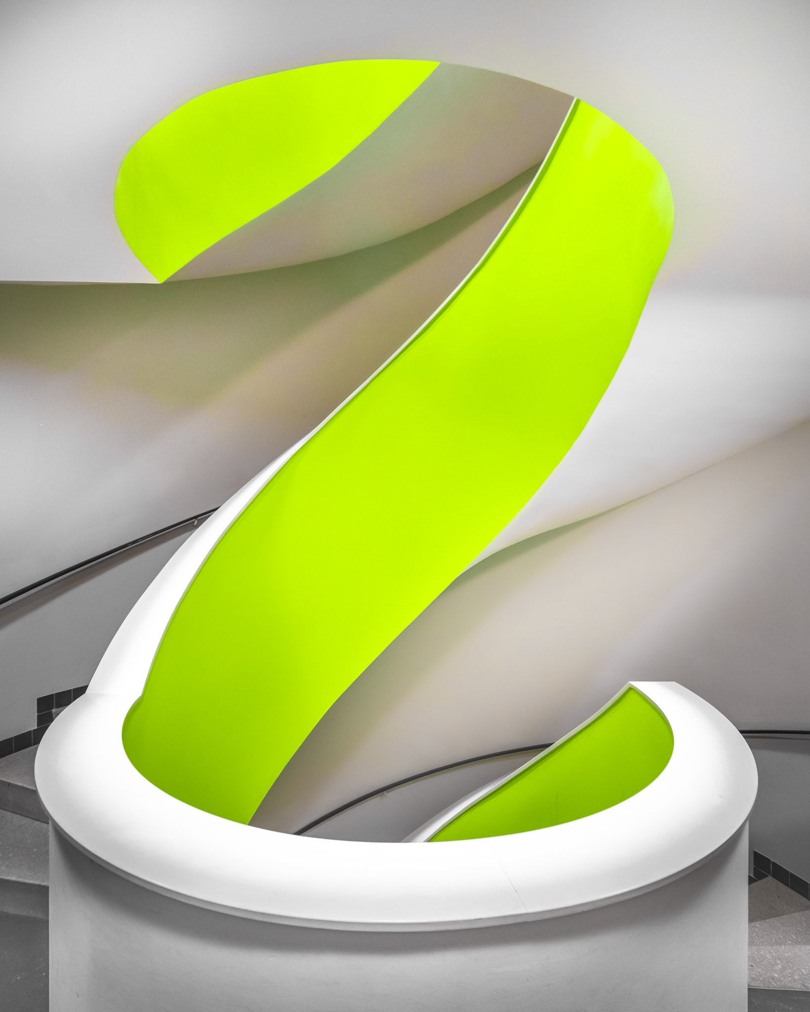 spiral staircase Picassoplatz