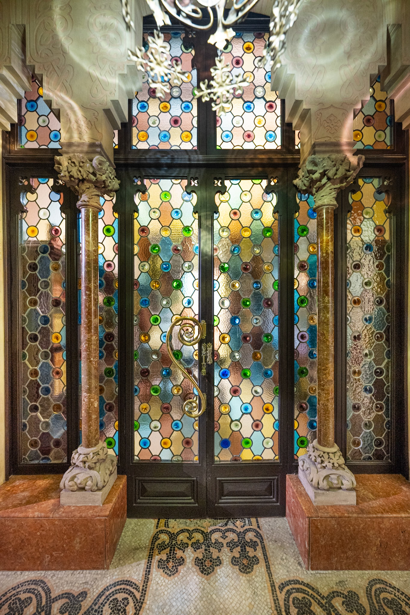 doors with stained glass windows