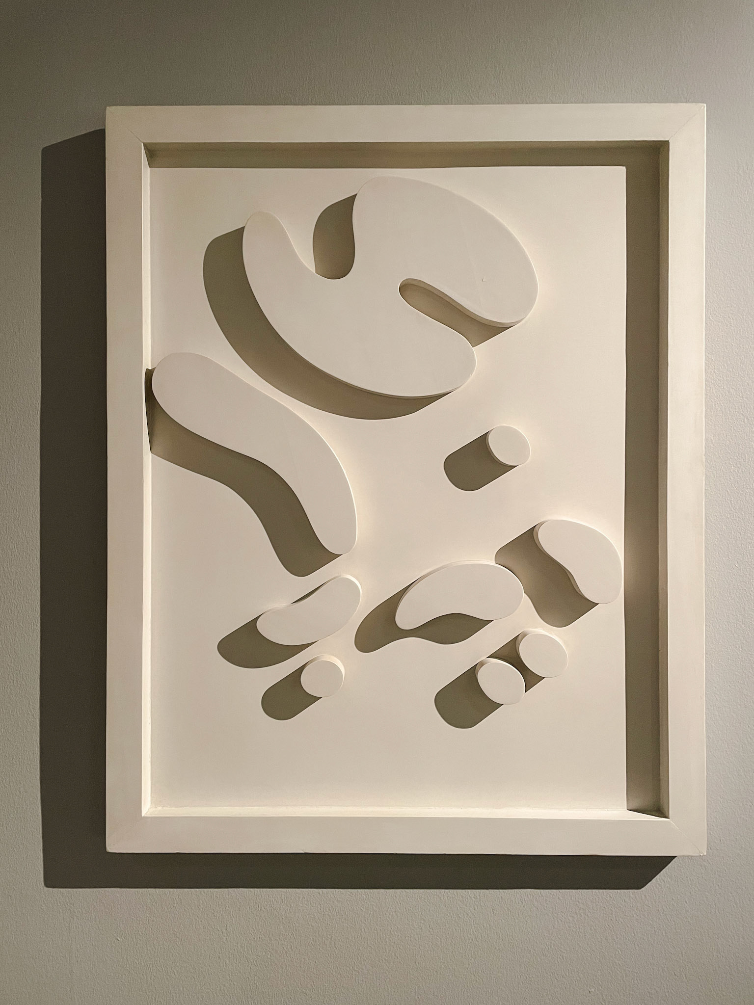 Objets placés selon les lois du hasard, Hans Arp, 1936