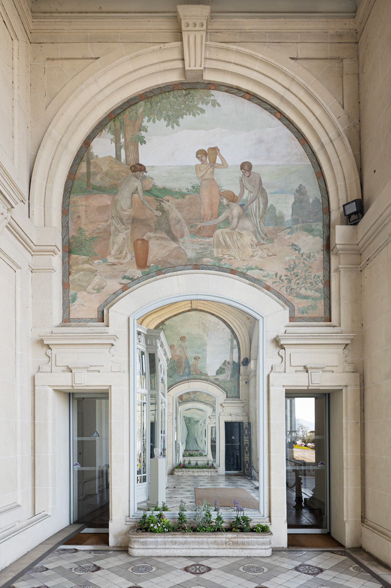 "Nymphs at the Spring" by Jean Benderly