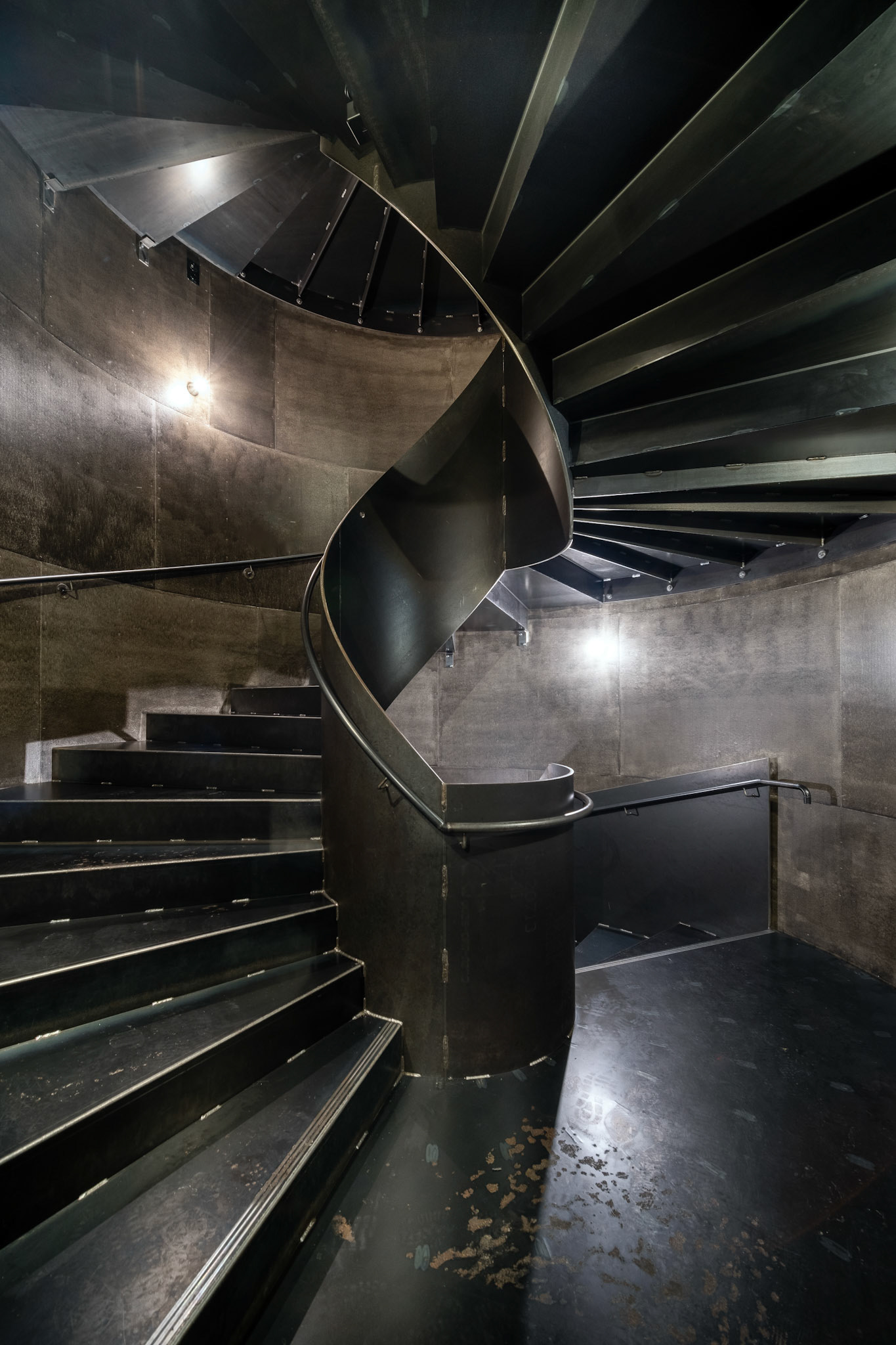 Stapferhaus - spiral staircase