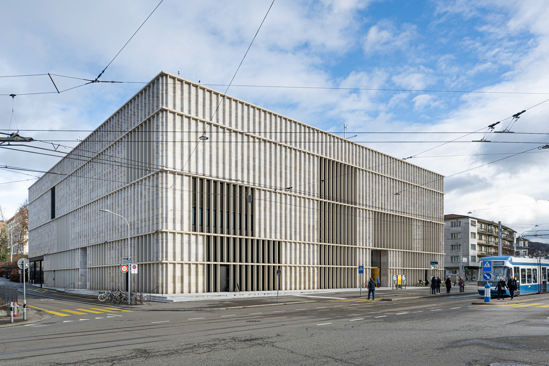 David Chipperfield extension facade
