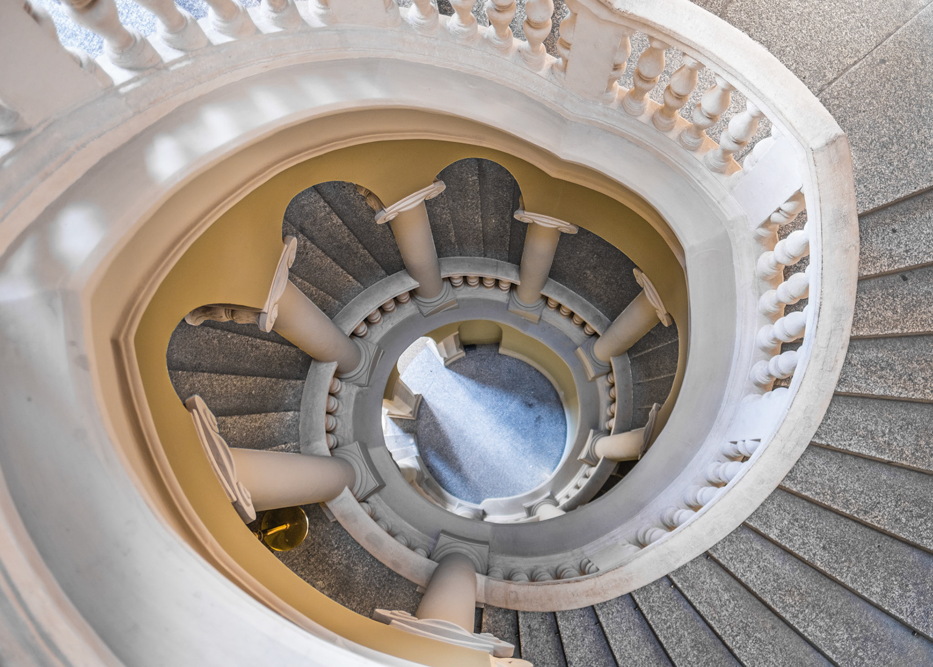 Cloth Hall - spiral staircase