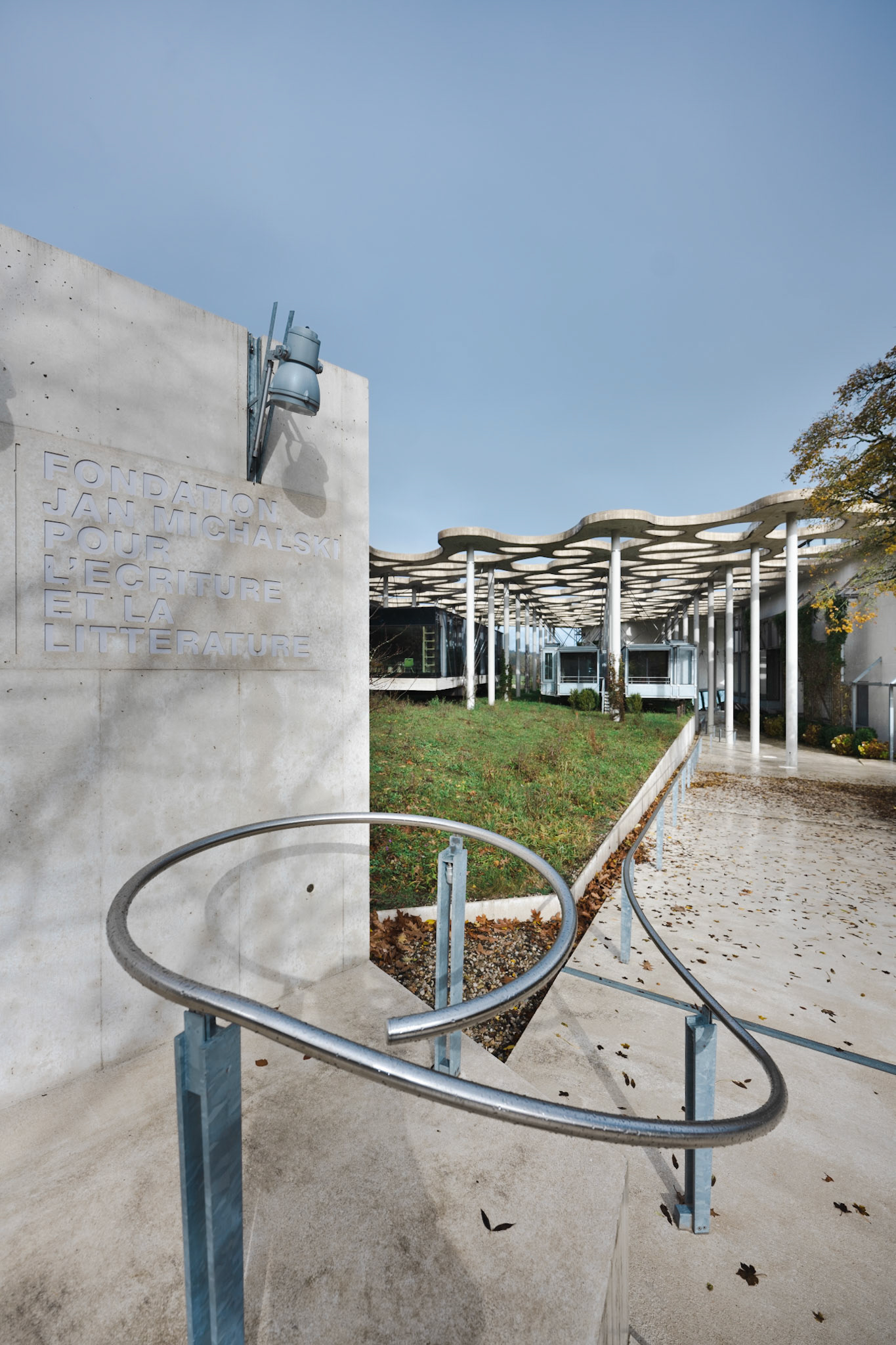 Fondation Jan Michalski entrance