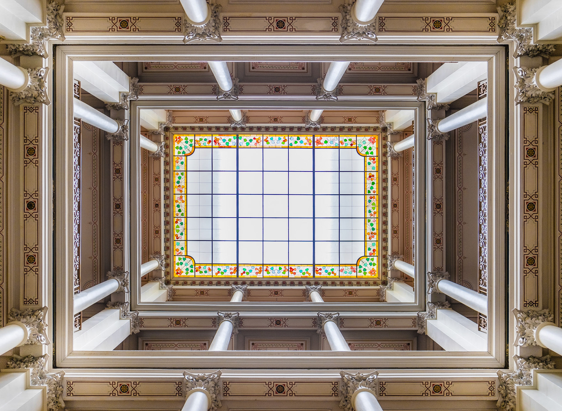Kunstmuseum Thun glass ceiling
