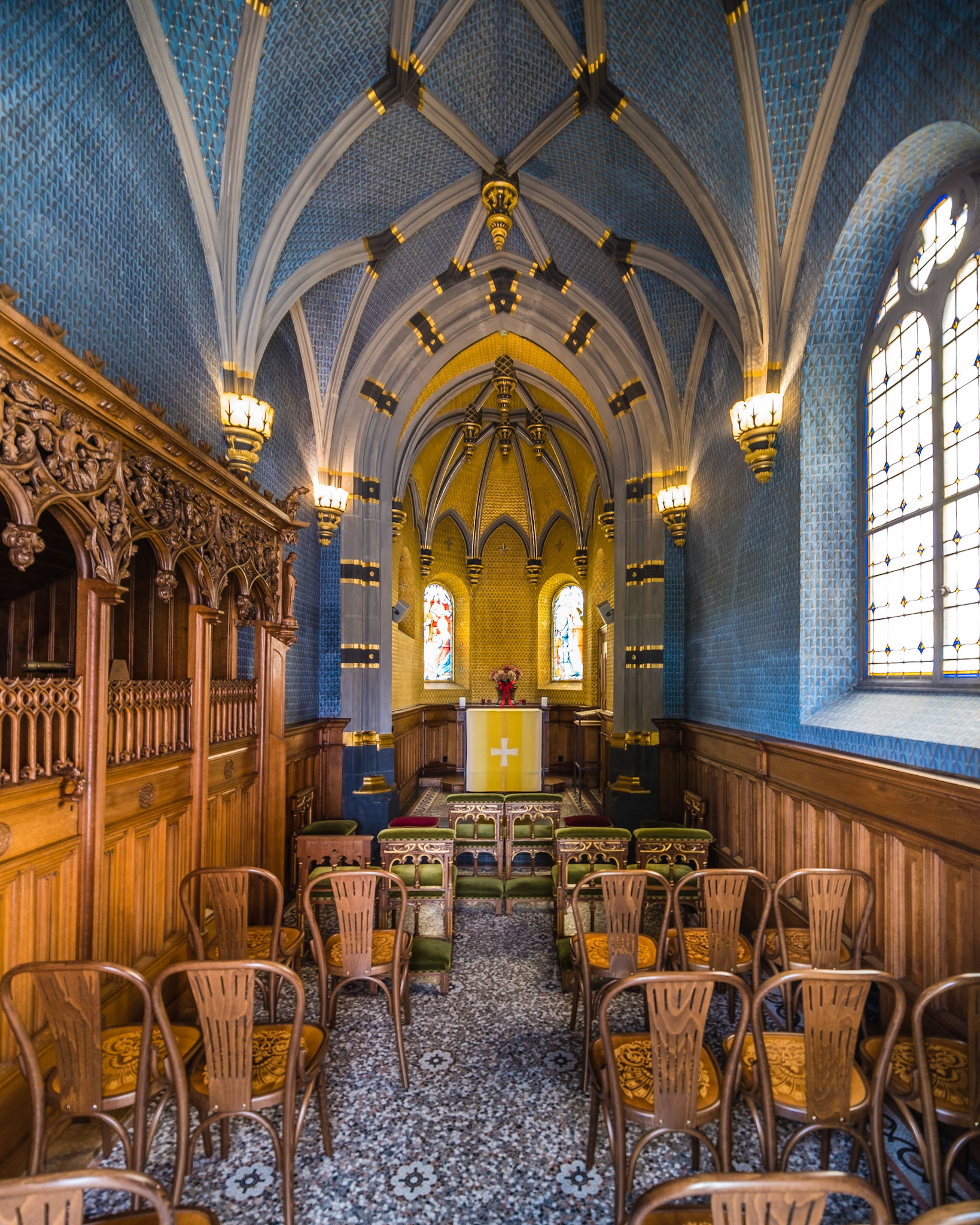 Schlosskapelle Meggenhorn with Welte-Philharmonie organ