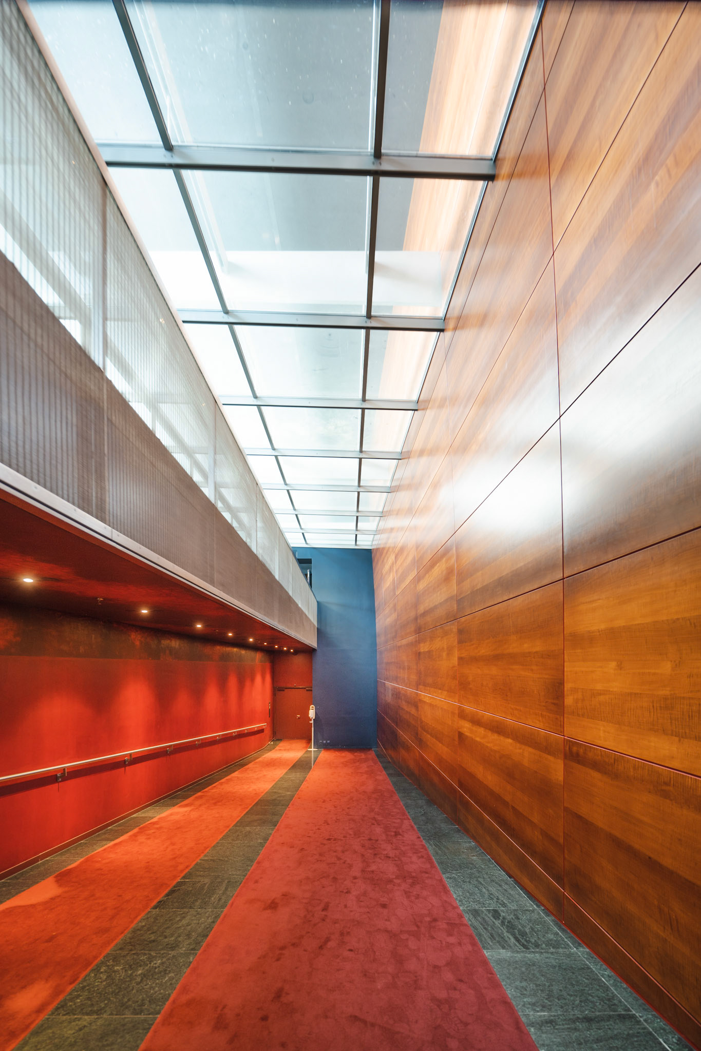 entrance to the KKL Luzern concert hall