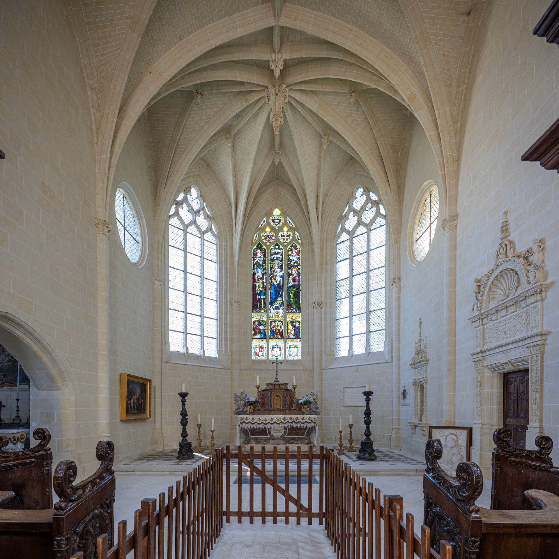 Chapel of Sainte-Anne - interior