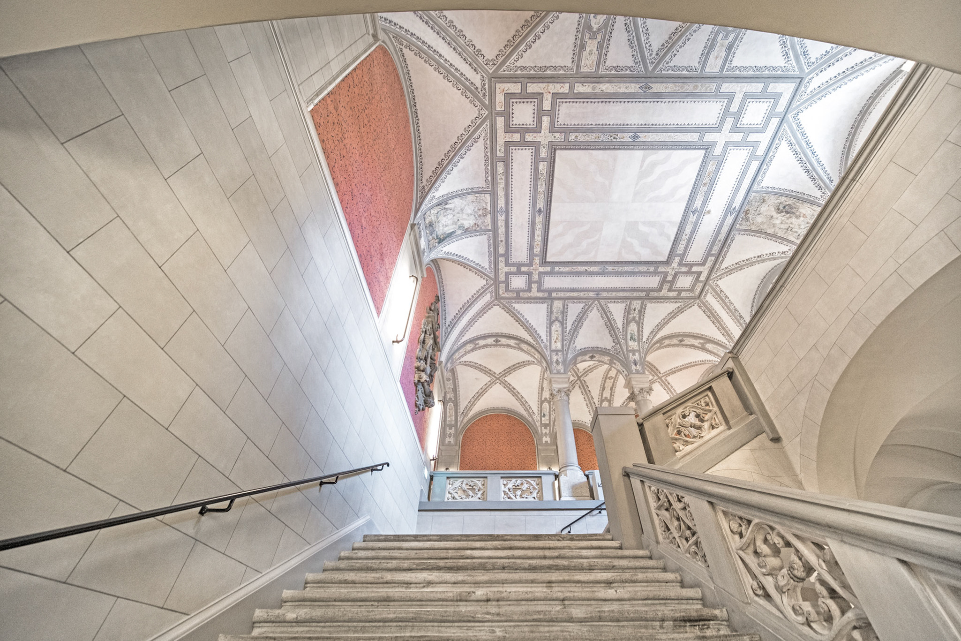 Landesmuseum Zürich - east wing staircase
