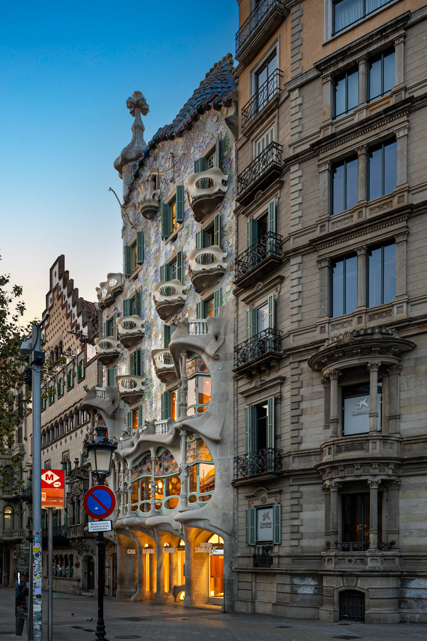 Casa Batlló and Casa Amatller