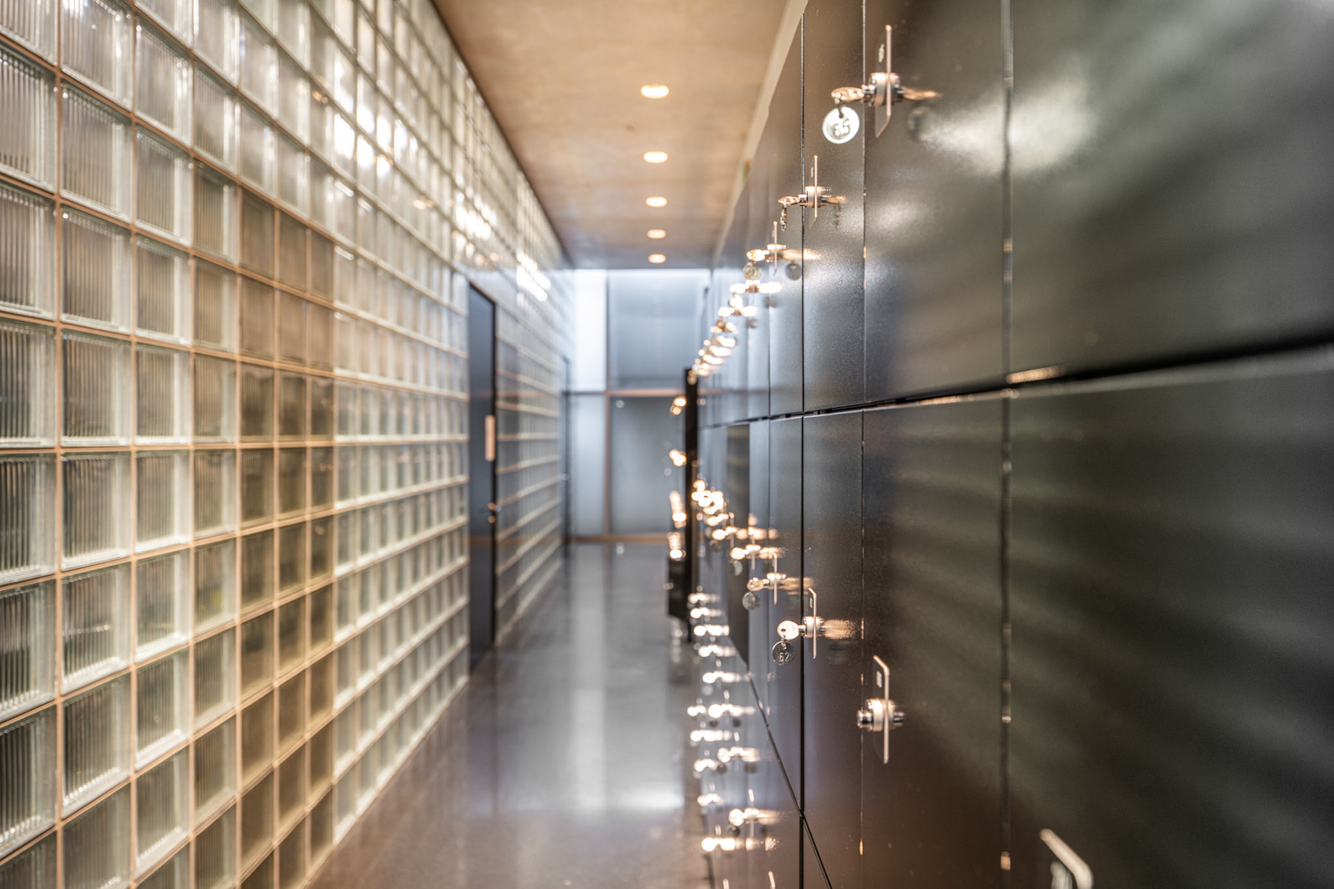 Kunsthaus Bregenz - locker room