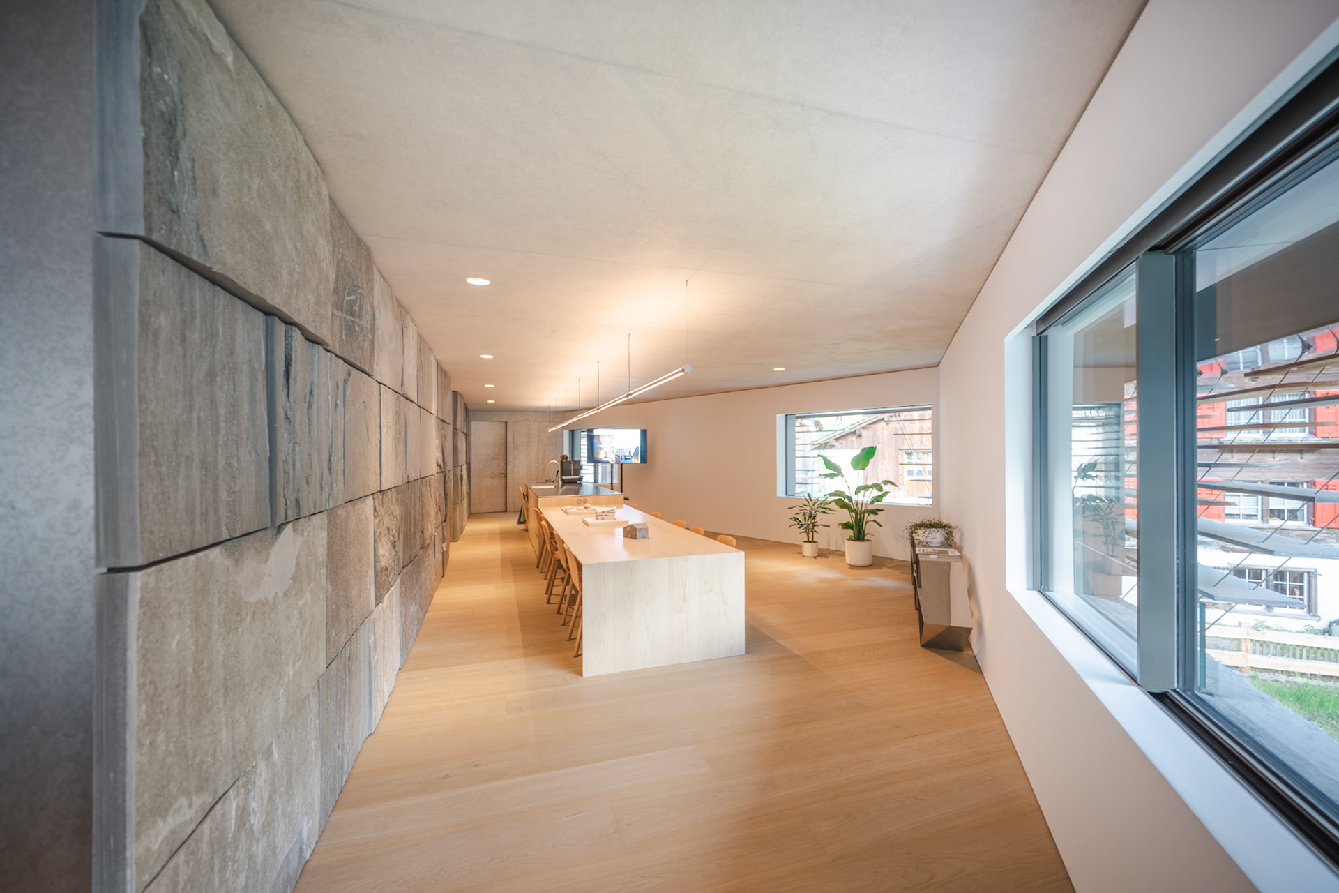 Truffer AG office space on the first floor