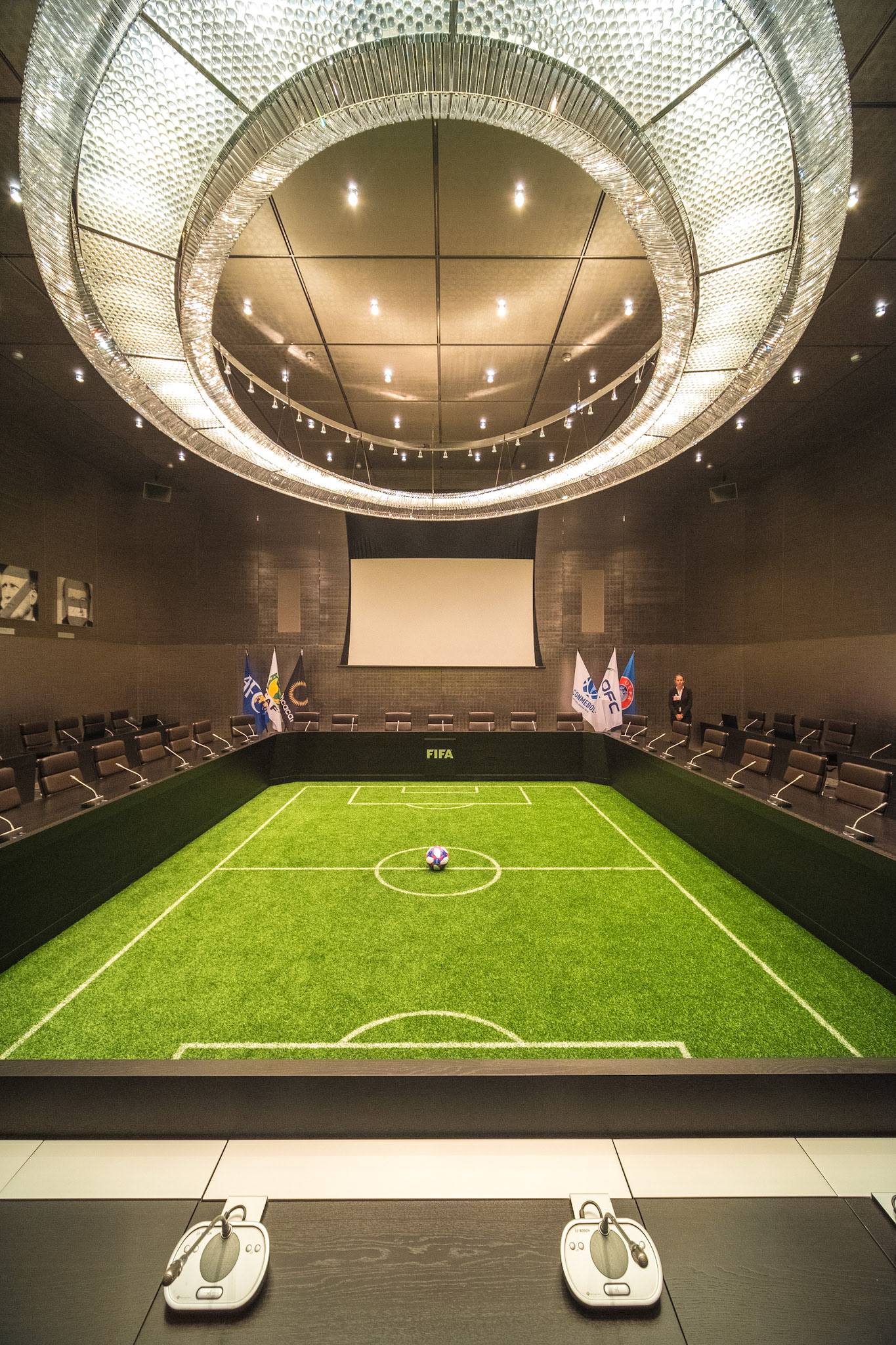 FIFA headquarters conference room