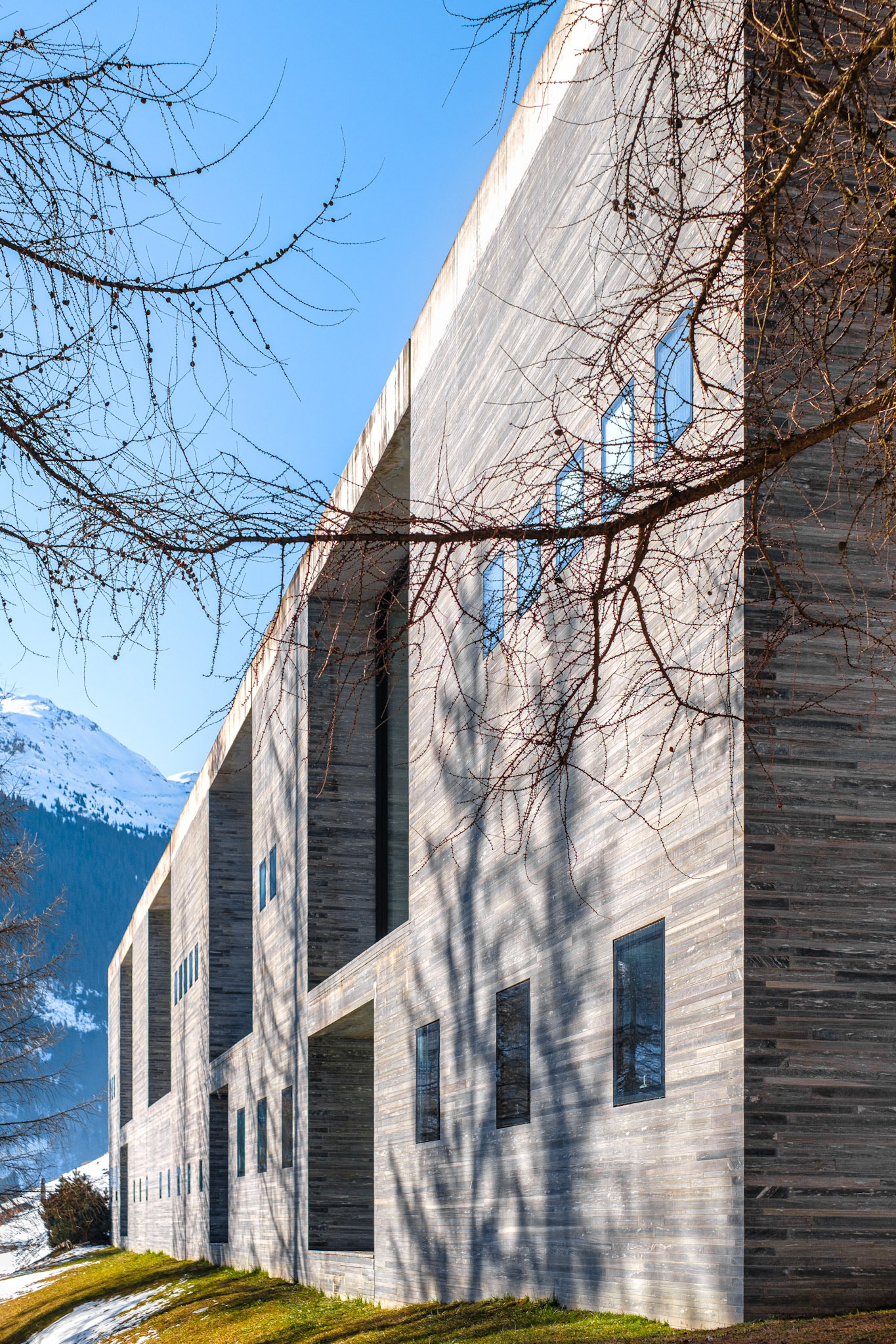Therme Vals exterior