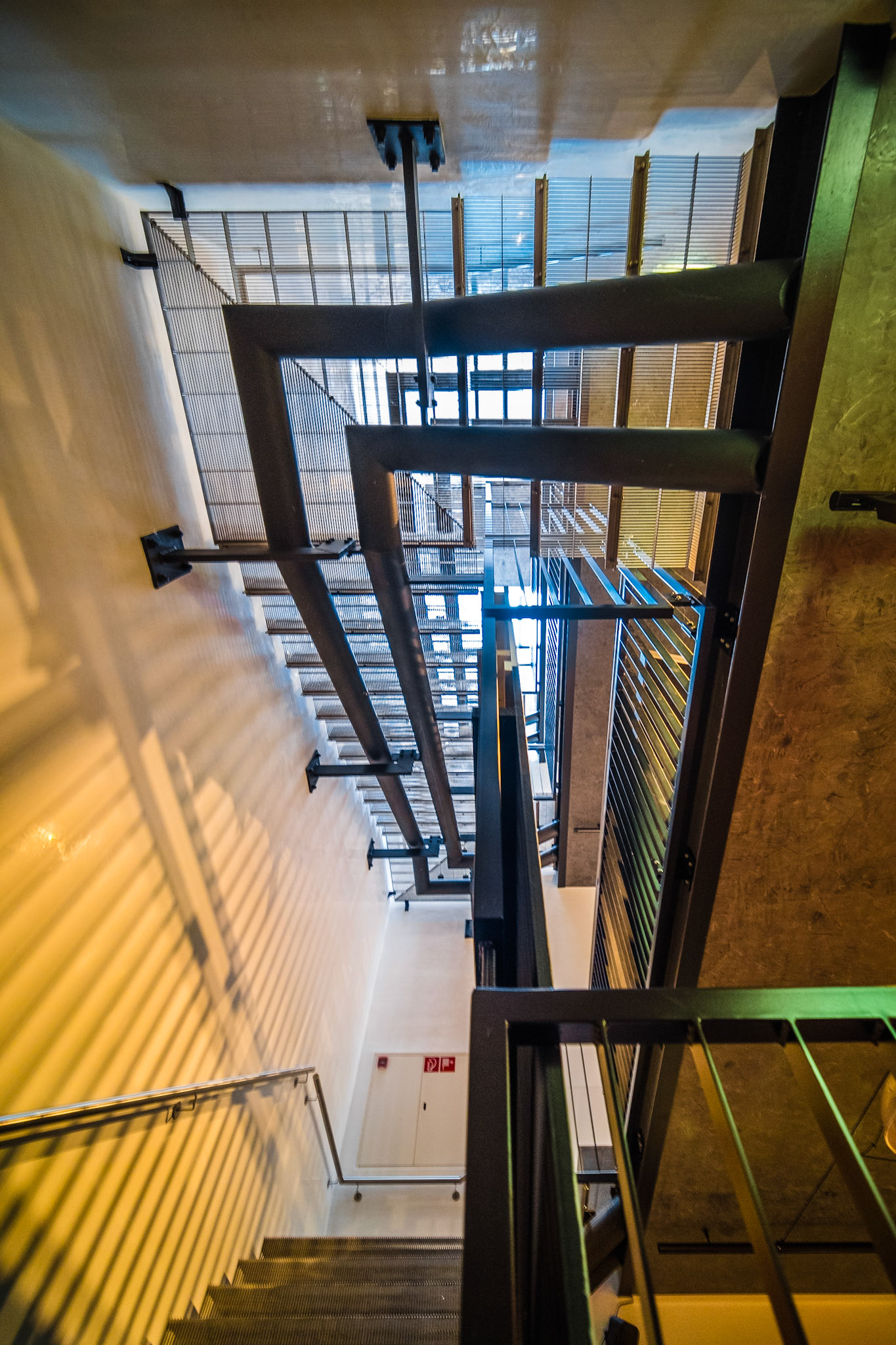 Centre Dürrenmatt Neuchâtel staircase