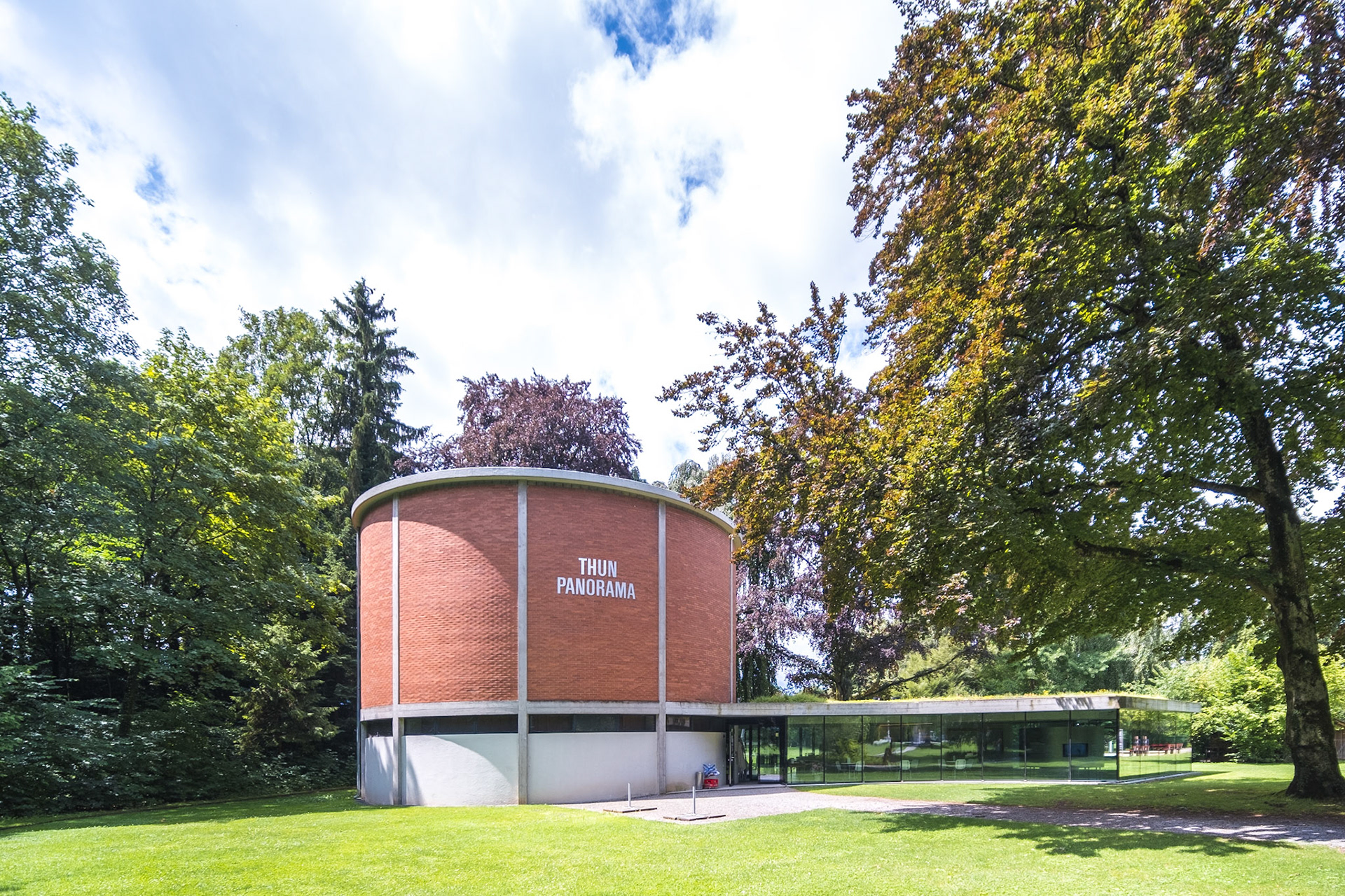 Thun Panorama building designed by Karl Keller