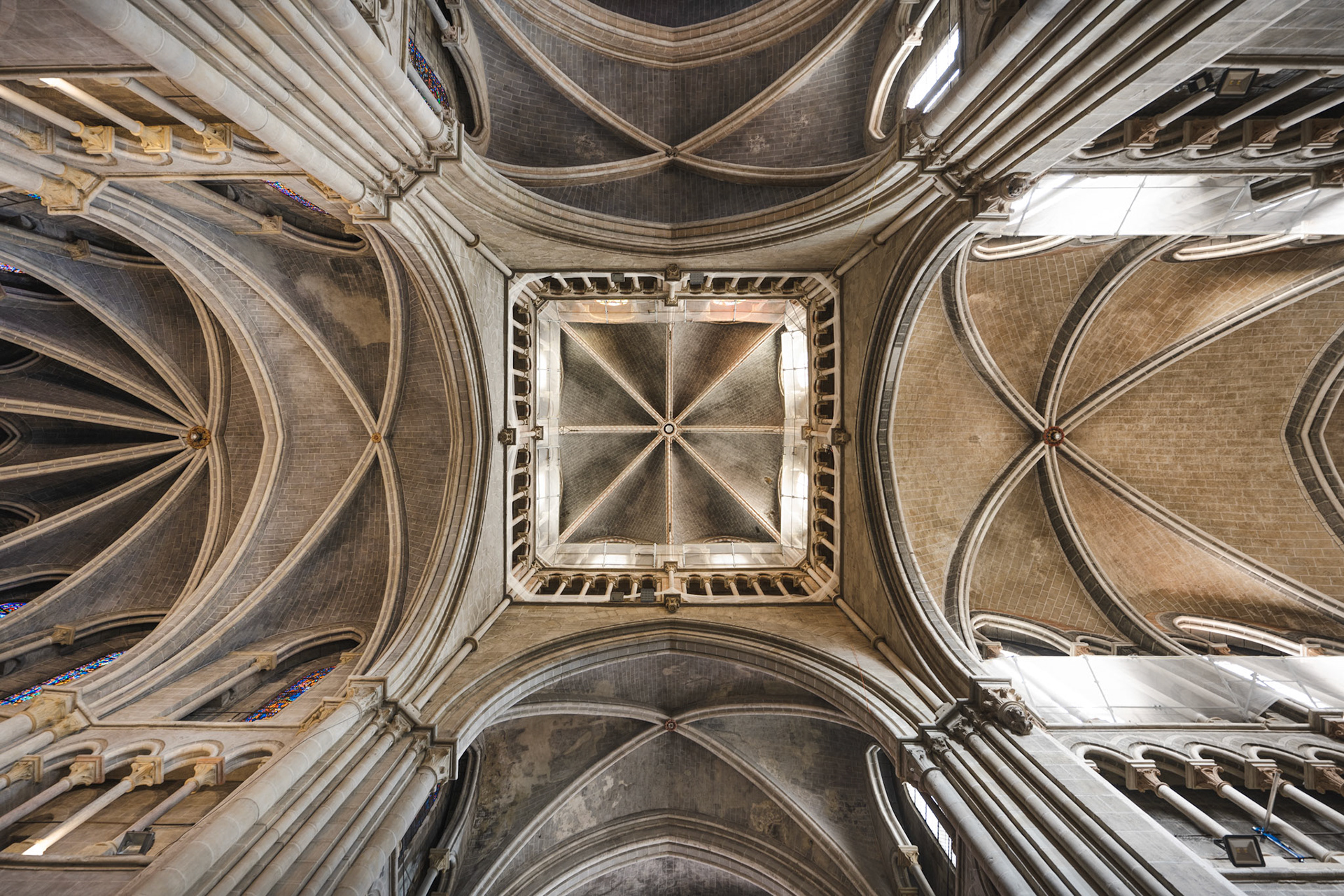Cathédrale de Lausanne - ceiling