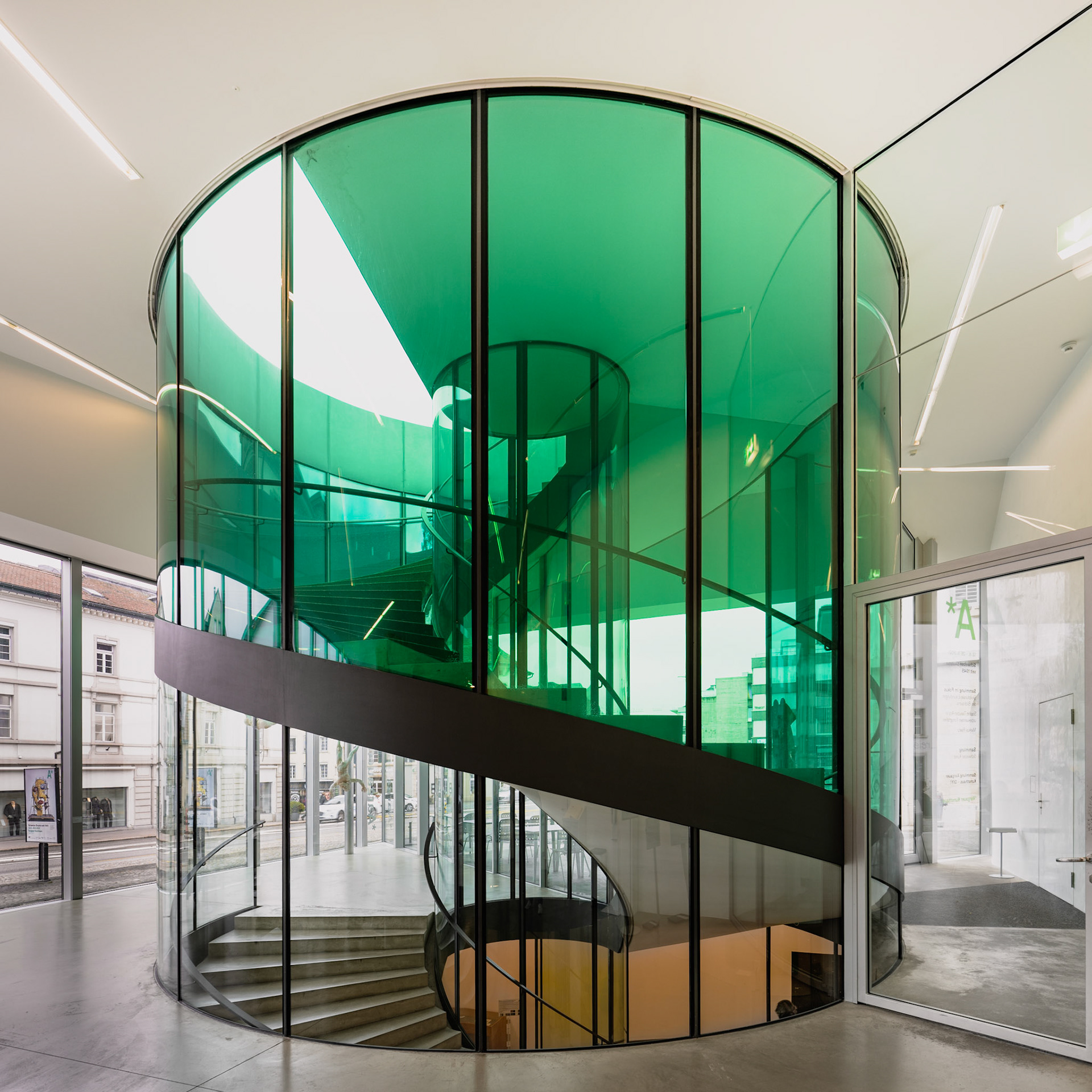 Aargauer Kunsthaus - Herzog & de Meuron staircase