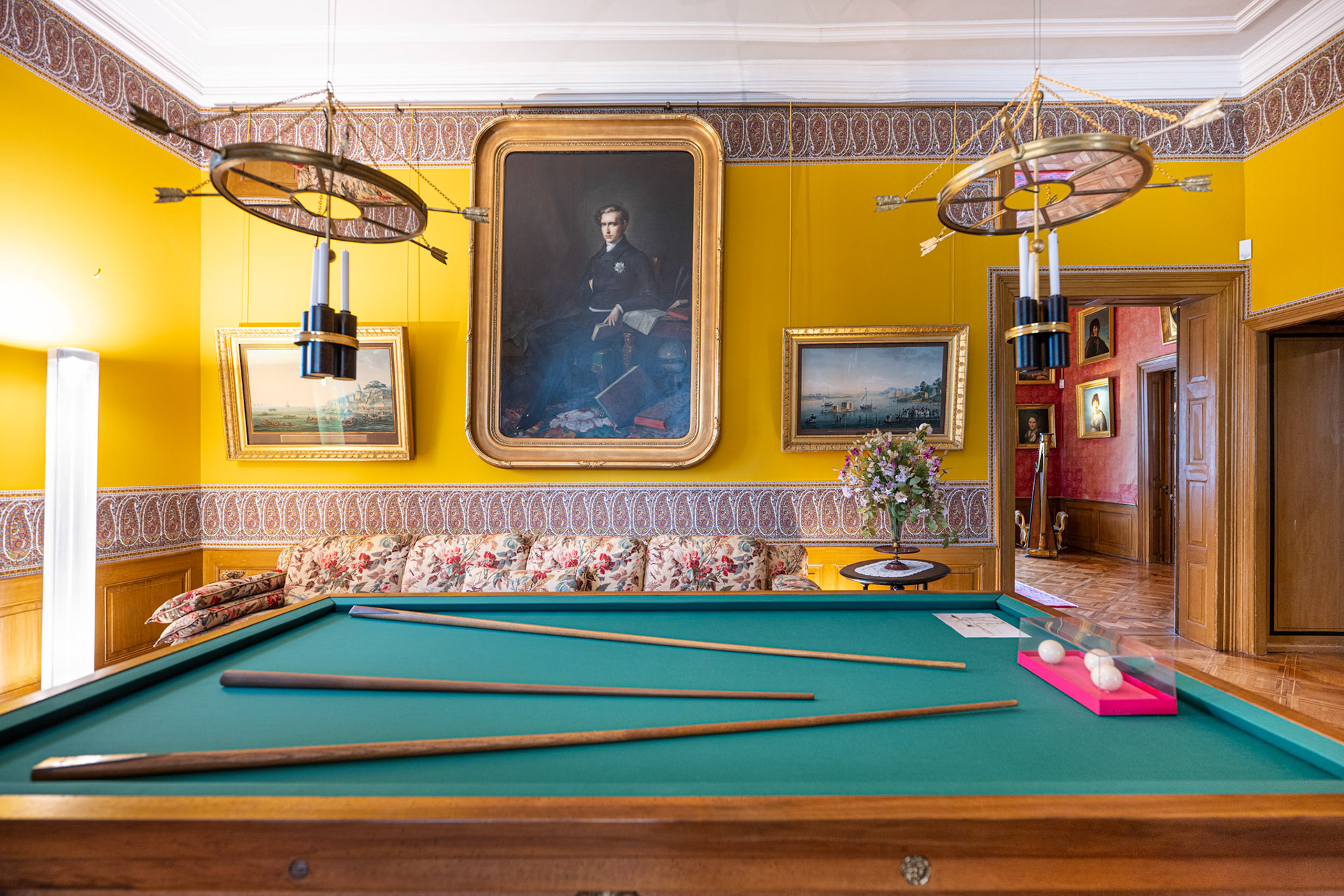 Napoleonmuseum - pool table
