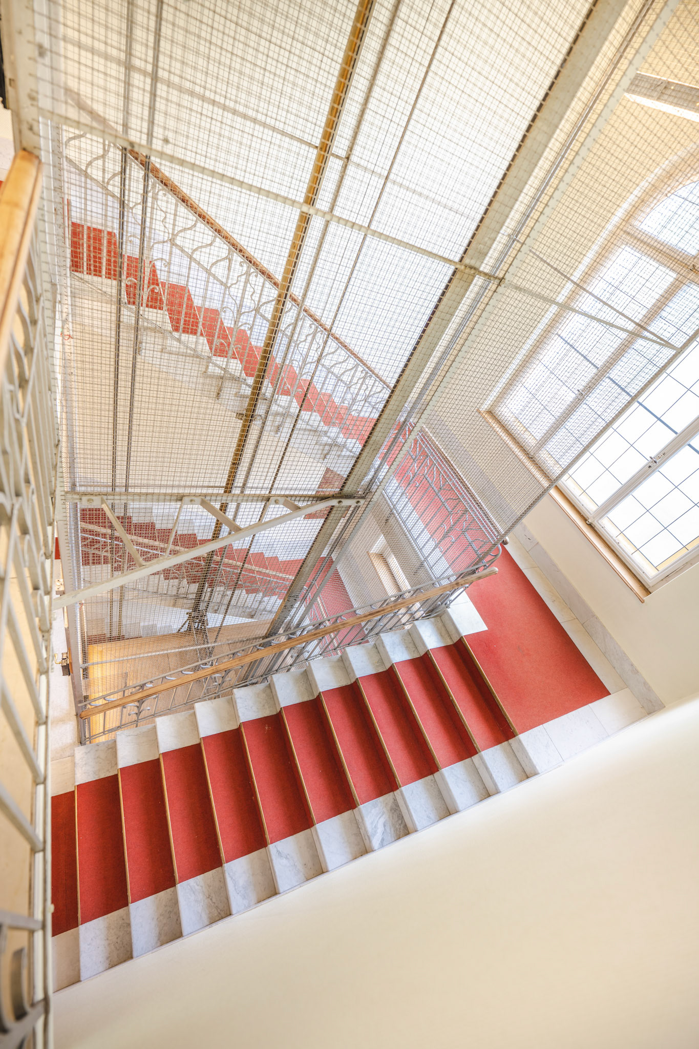 Berghotel Schatzalp stairs