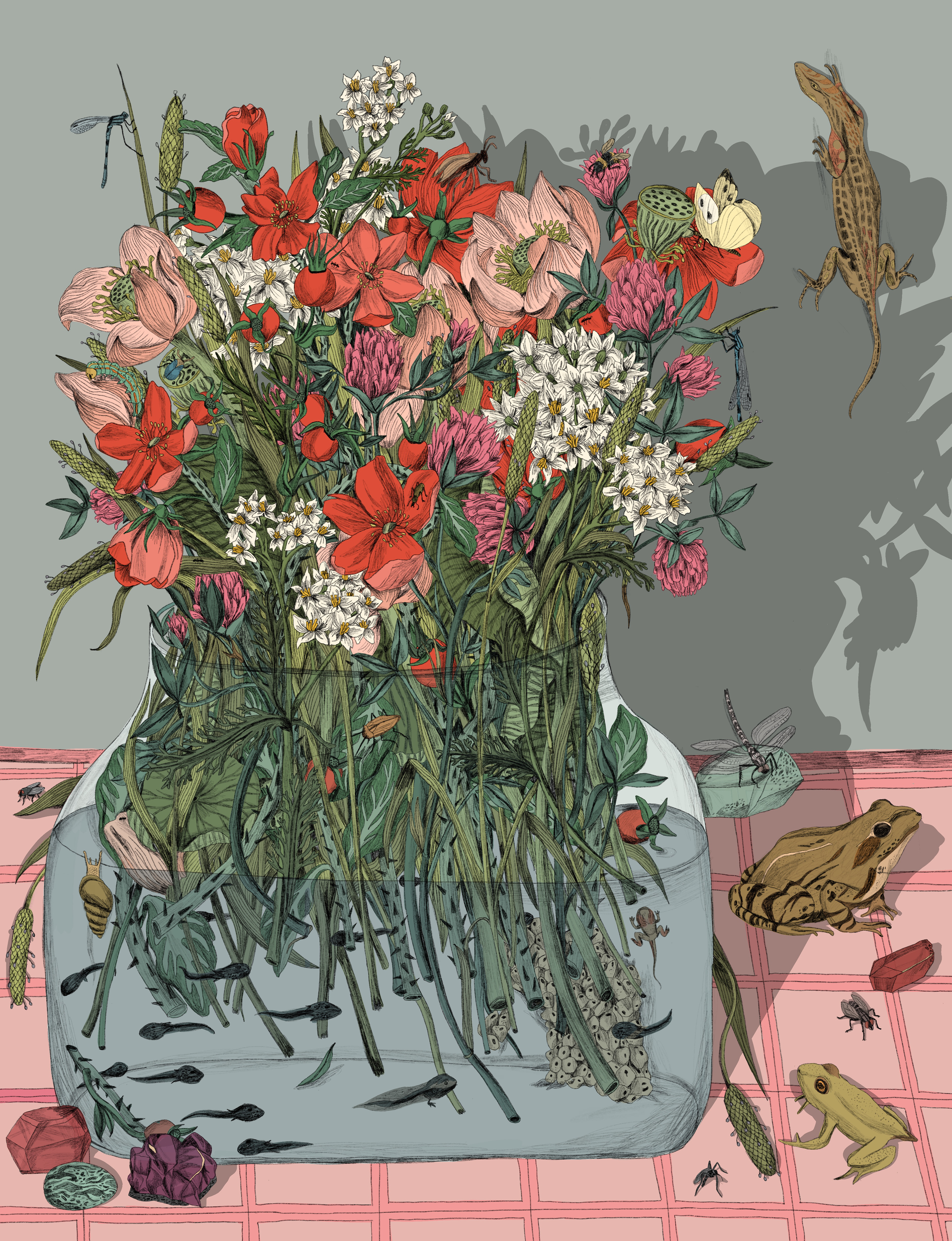 Flowers & Friends II, 2021