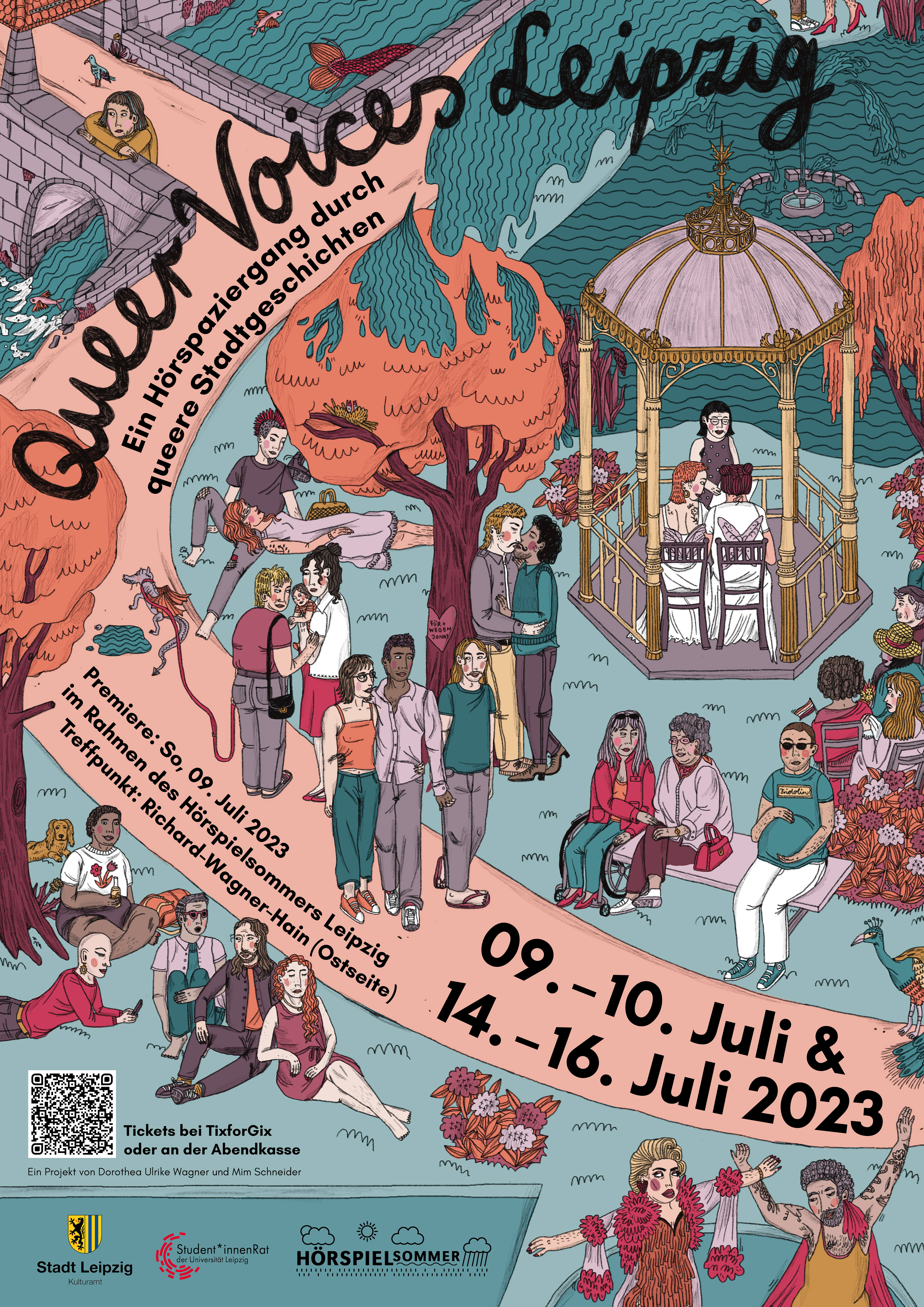 Queer Voices Leipzig, Poster, 2023